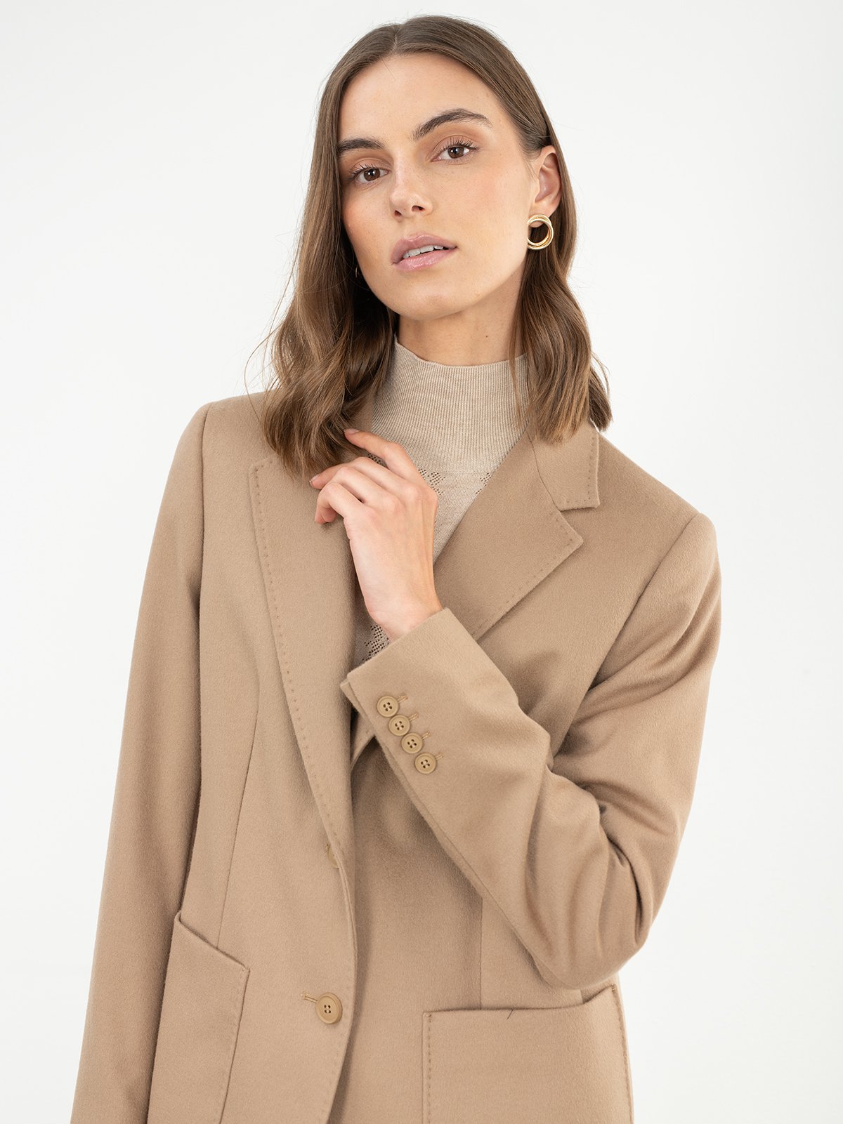 アウターその他 MAX MARA Woman Blazer Beige 2310461636600 001 $_57.JPG?set_id=880000500F