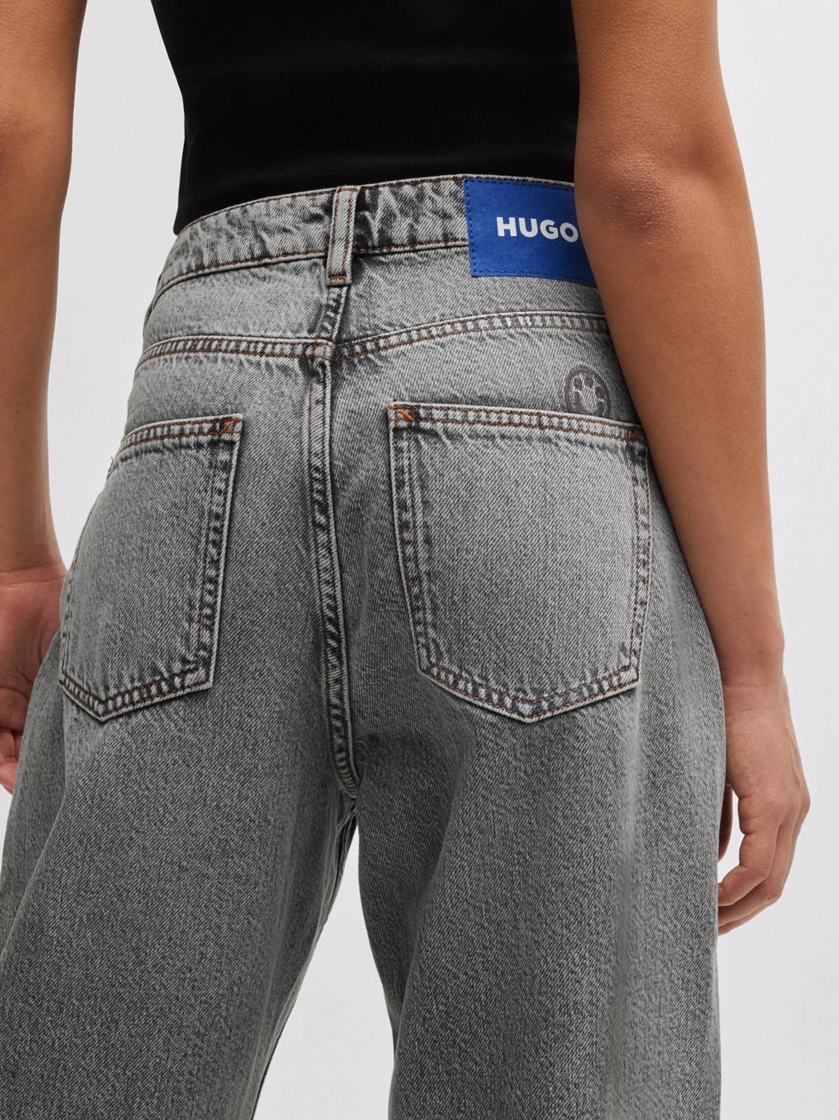 Women's jeans grey HUGO BLUE