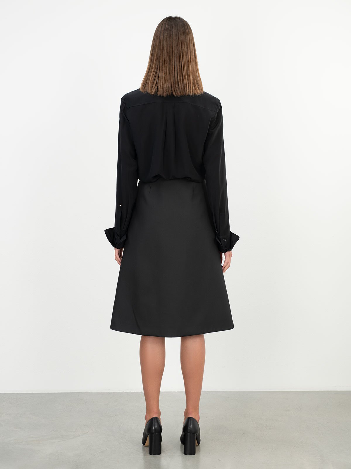 Women's skirt black Sportmax | Soulz.lt