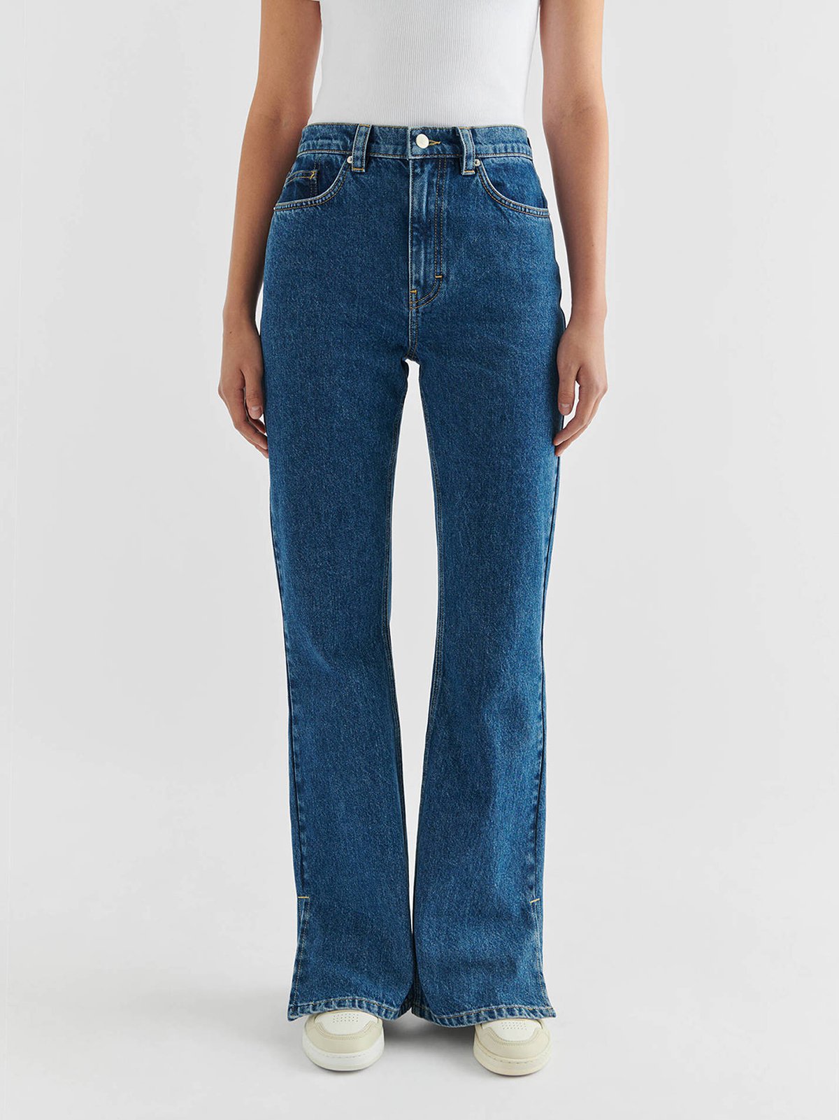 【新品】anuke Highwaist Straight Denim38 ànuke online store（アンヌーク） / Highwaist Straight