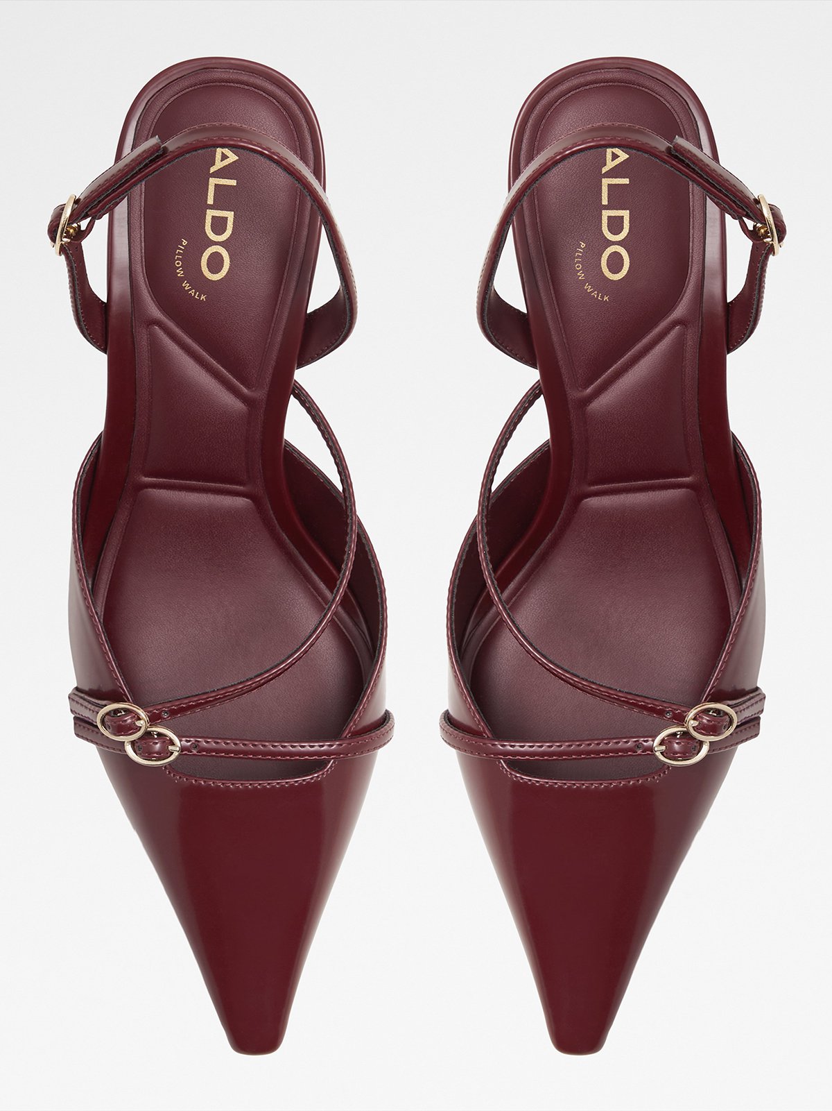 Aldo burgundy sneakers online