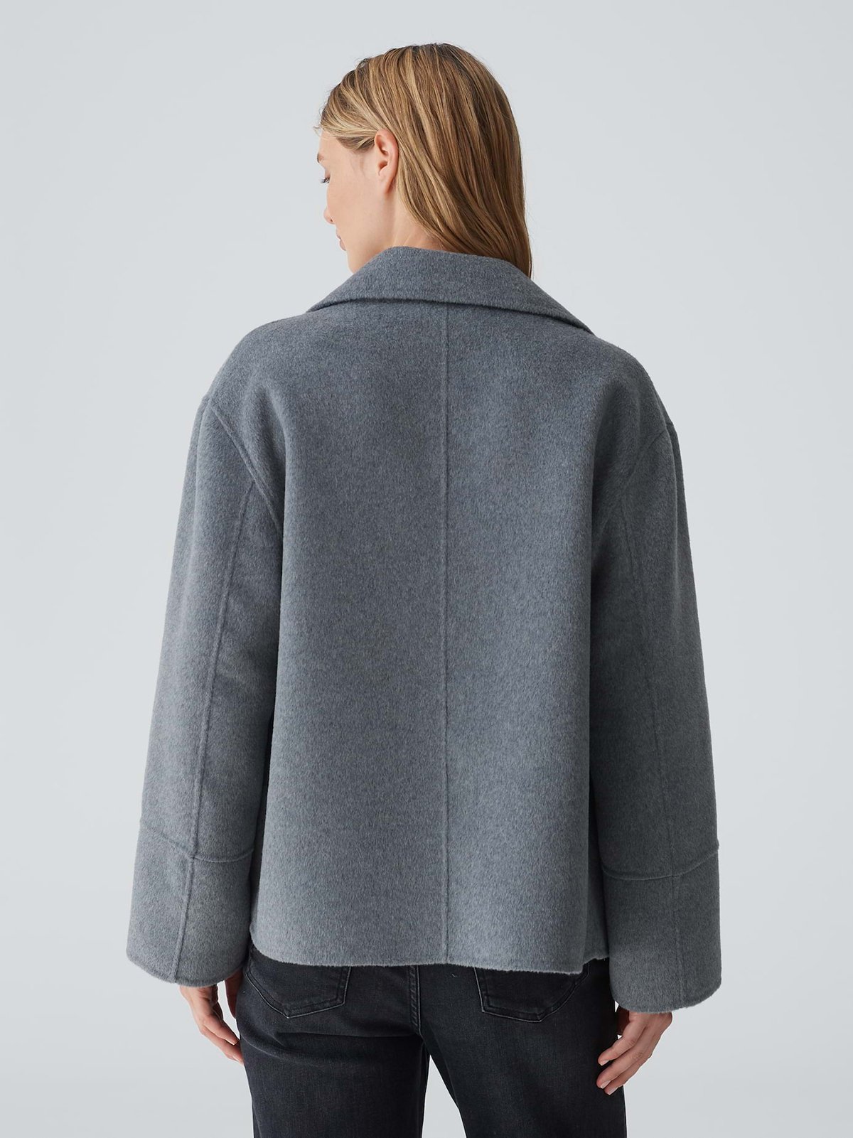 Women's short coat grey Opus | Soulz.lt