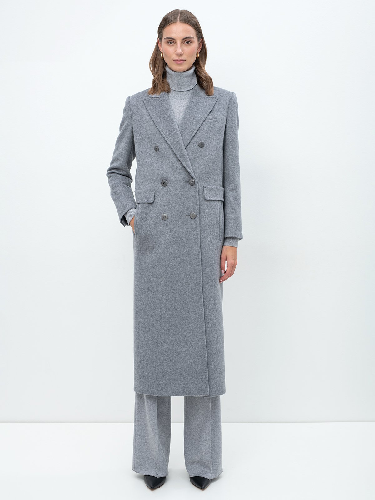 コート MAX MARA Women Outer 35597040 2421016433600 10845 003 GREY コート MAX MARA Women Outer 35597040 2421016433600 10845 003