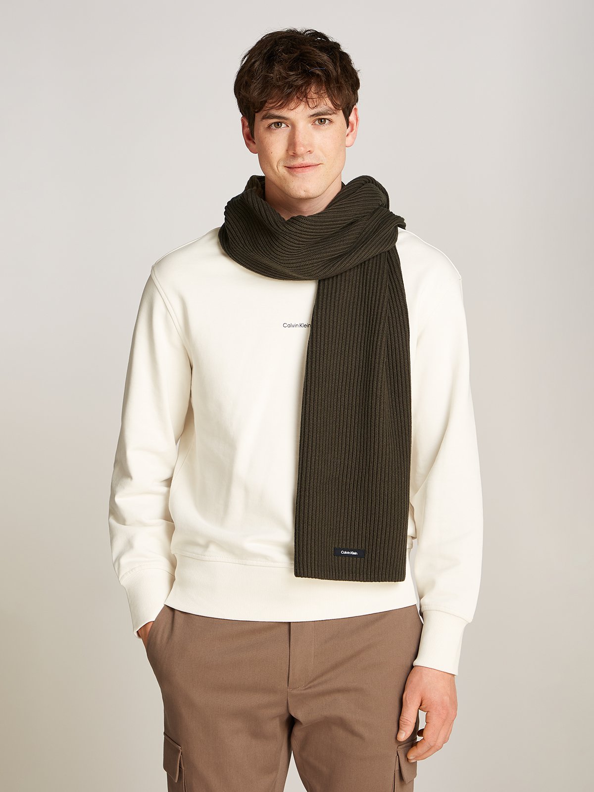 Calvin klein winter scarf best sale