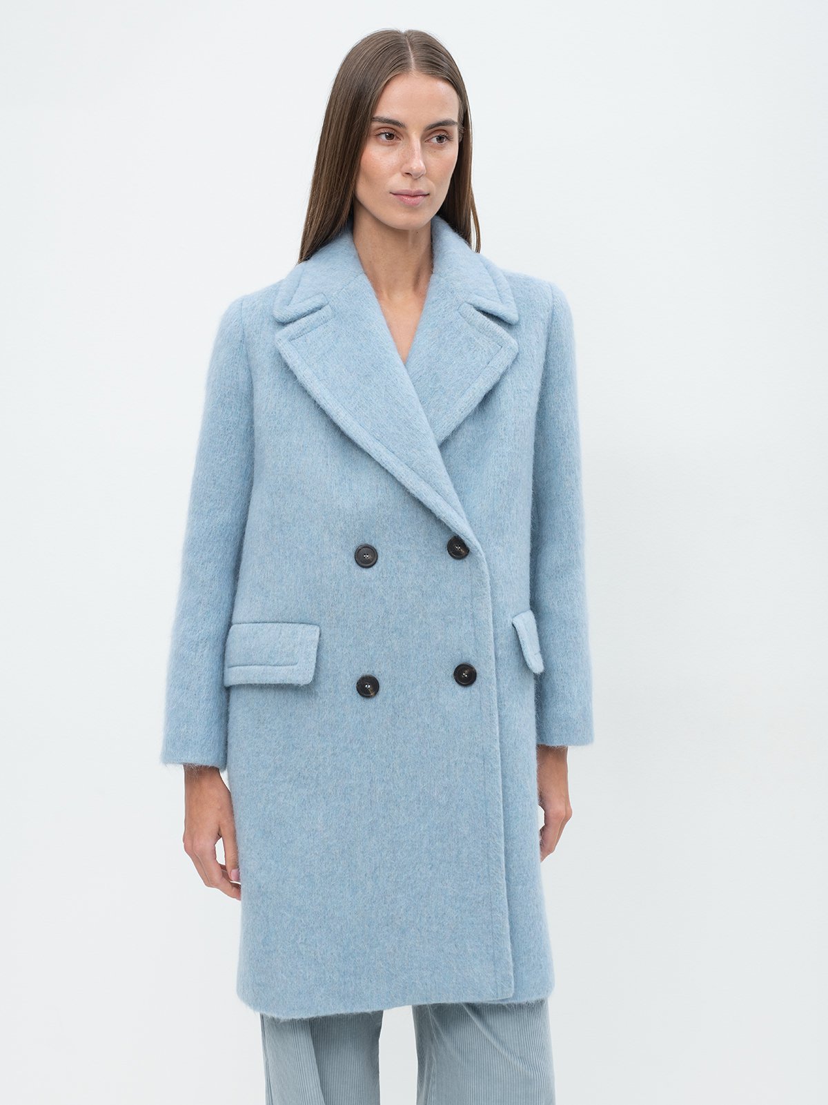 コート MAX MARA Women Coats 2511011153 002 Blue Blue coat 14 | Max Mara