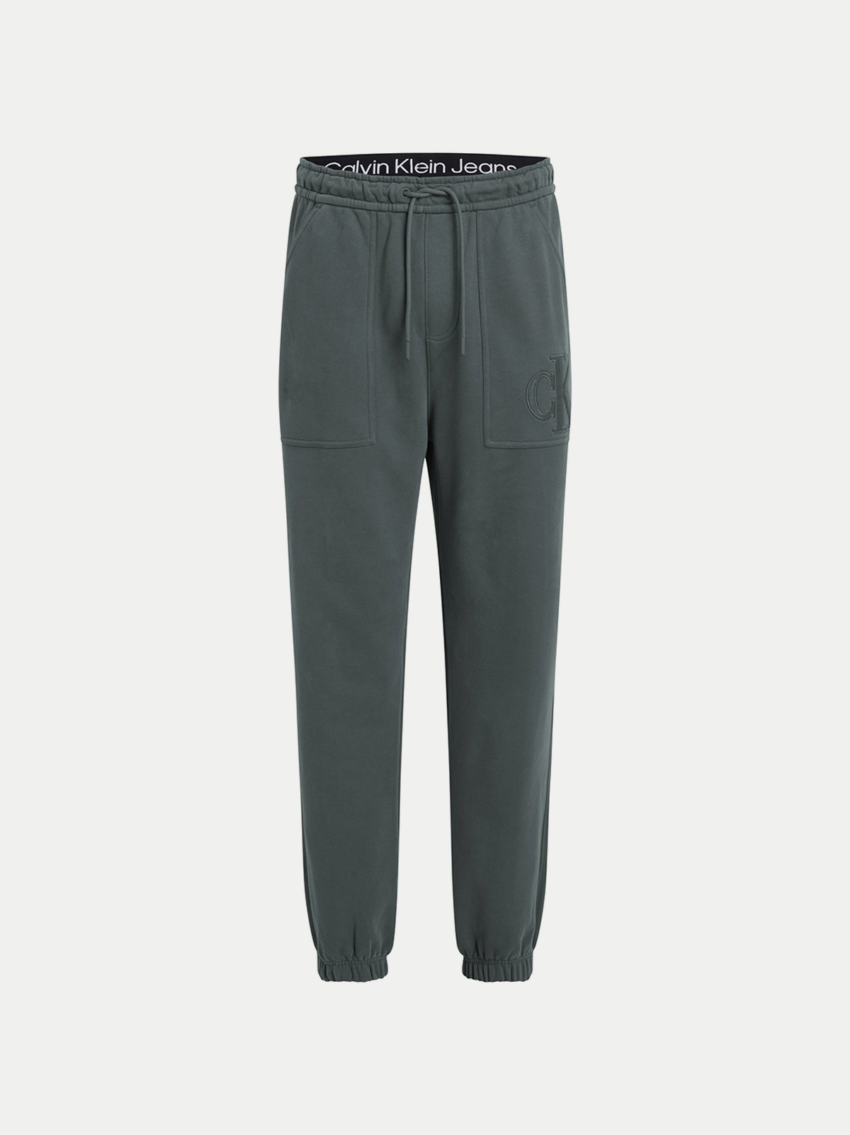 Men's trousers dark green Calvin Klein Jeans