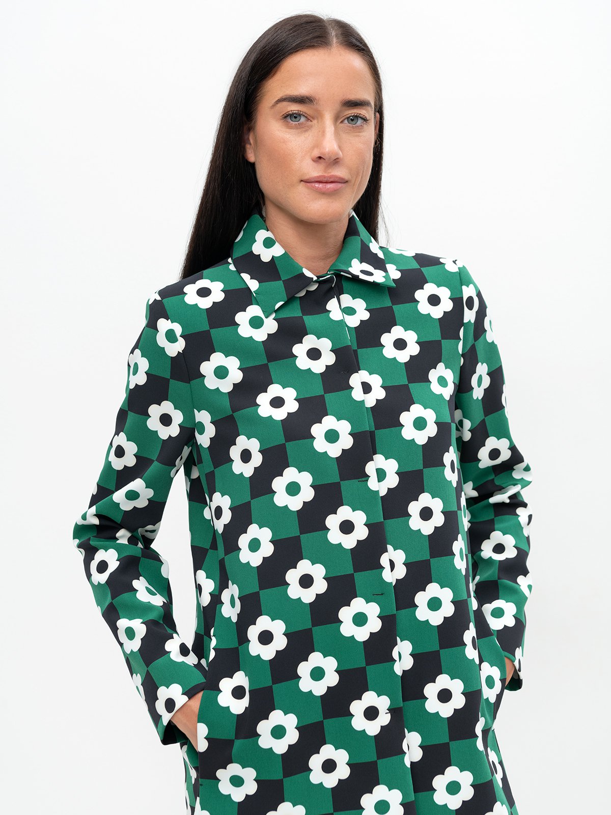 Women's blazer dark green MAX&Co. | Soulz.lt