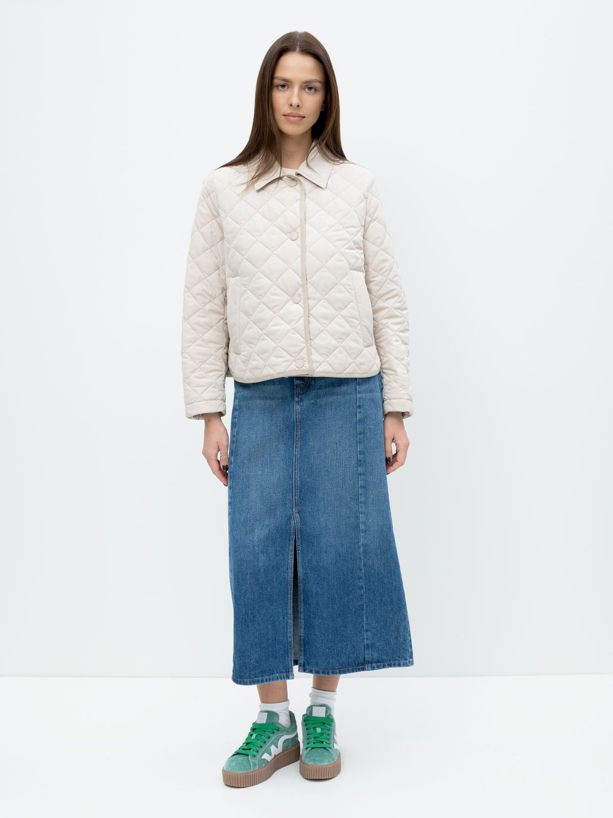 Women's jacket creamy Weekend Max Mara | Soulz.lt