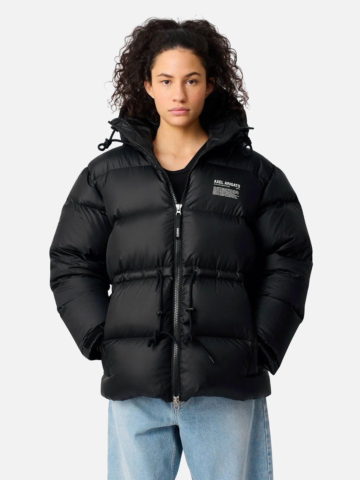 Women's down jacket black Axel Arigato | Soulz.lv