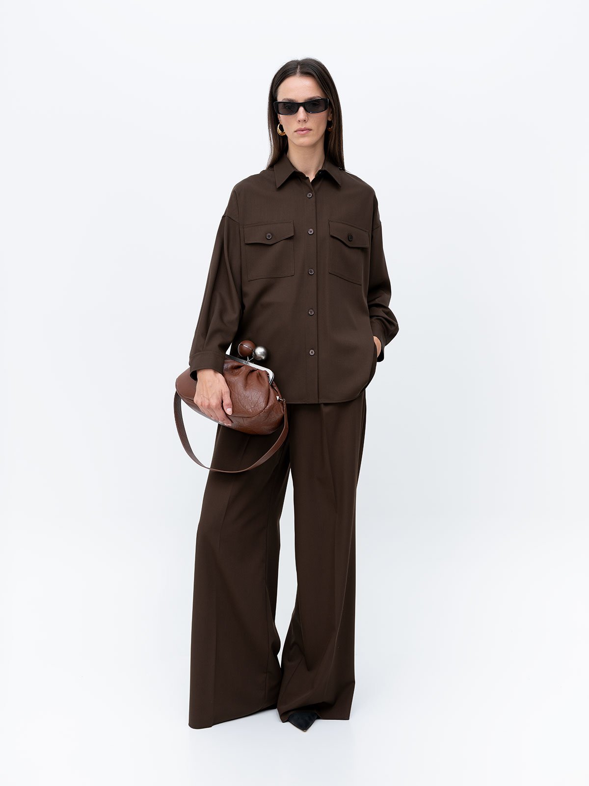 Women's handbag brown Weekend Max Mara Accessories | Soulz.lt