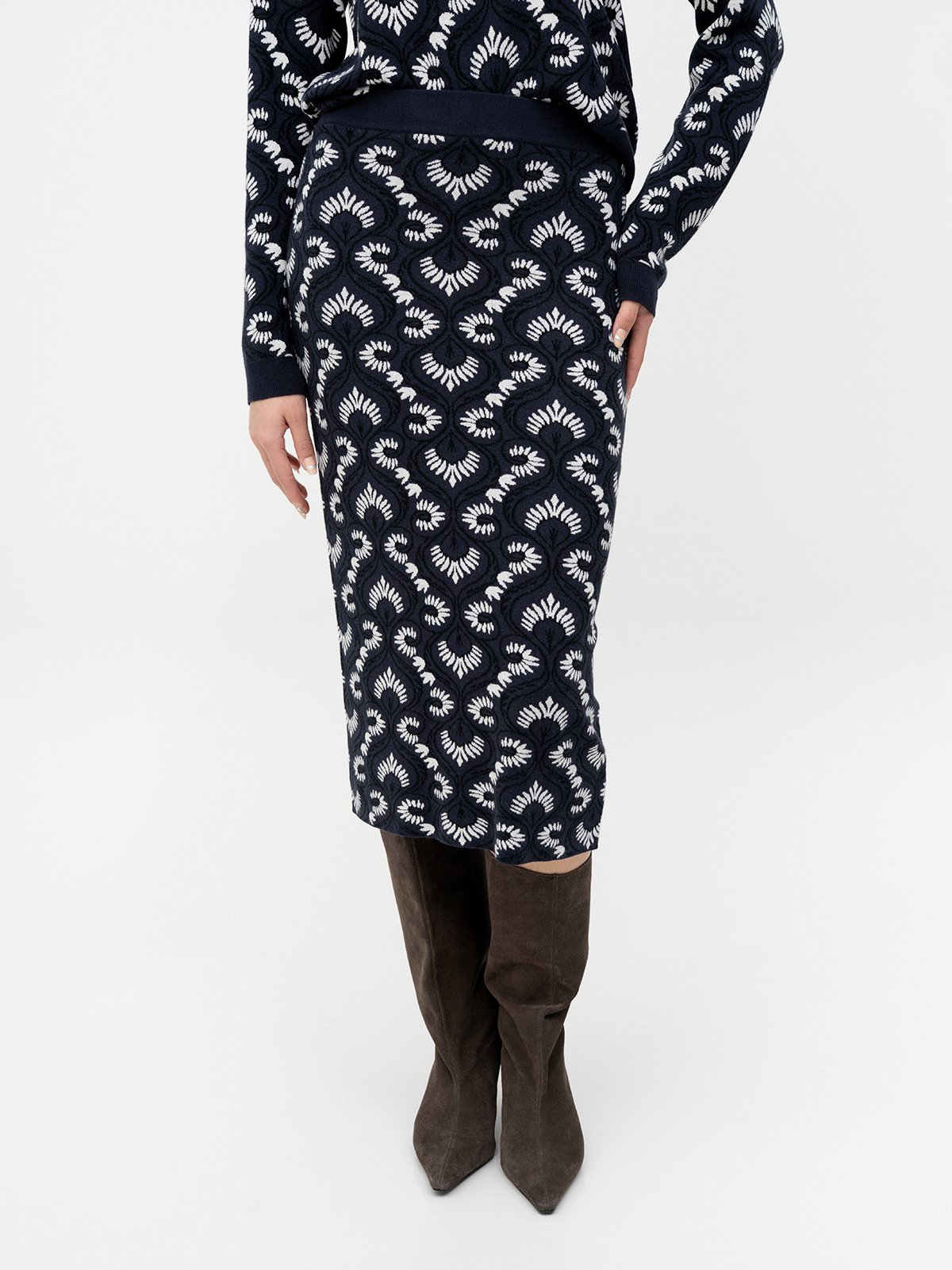 Women's skirt black Weekend Max Mara | Soulz.lt