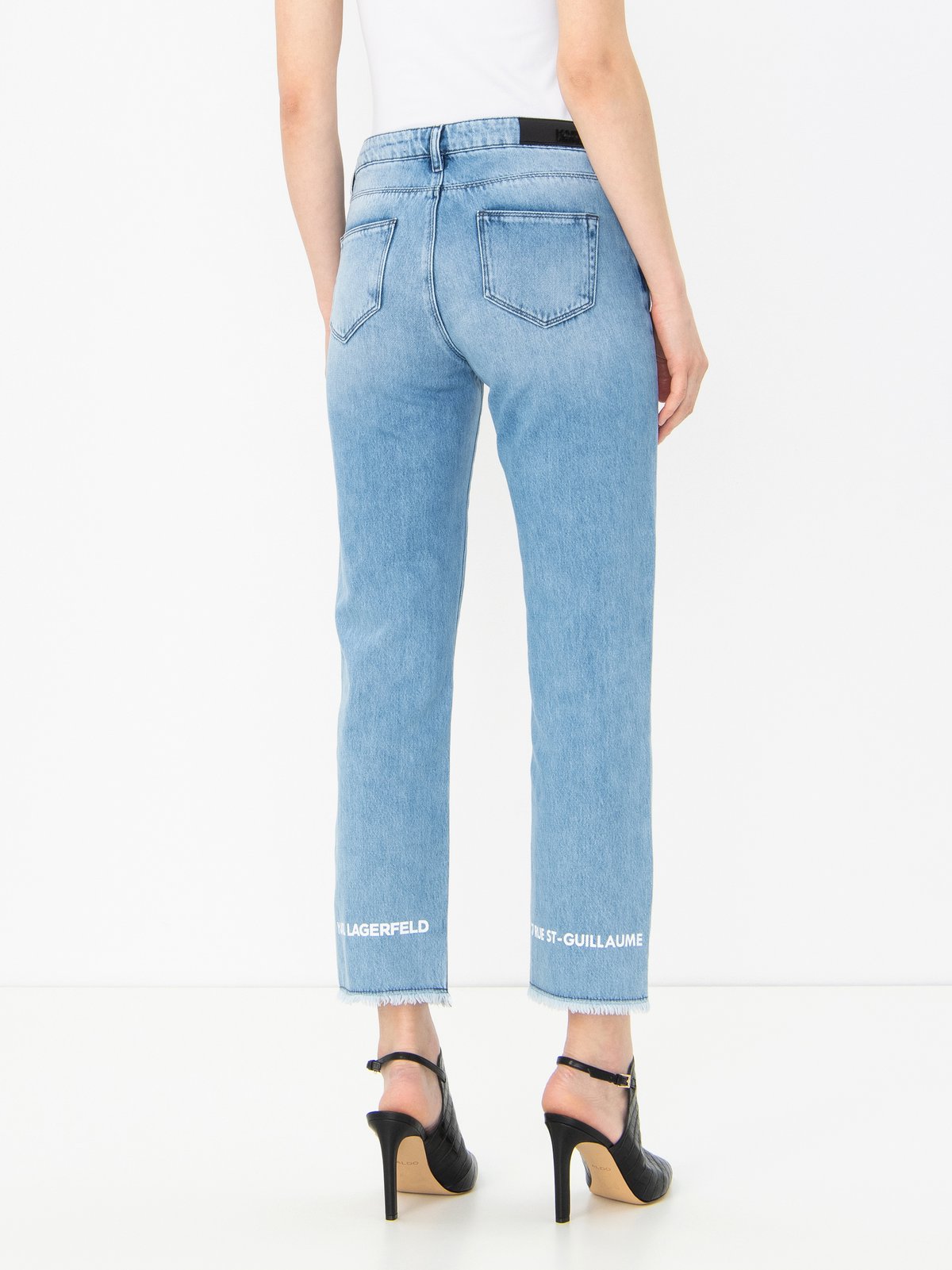 Karl Lagerfeld Paris Women's Straight-Leg Jeans
