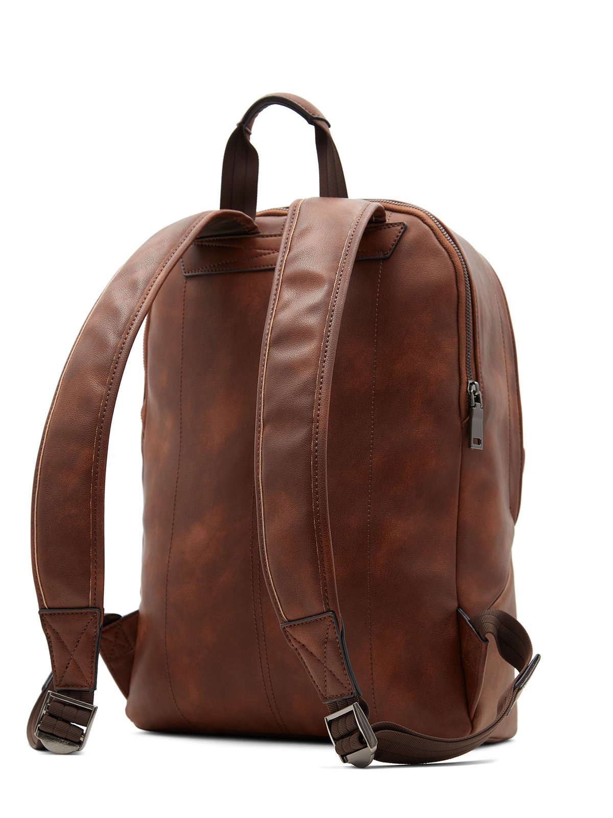 aldo leather brown backpack men Men's backpack brown ALDO