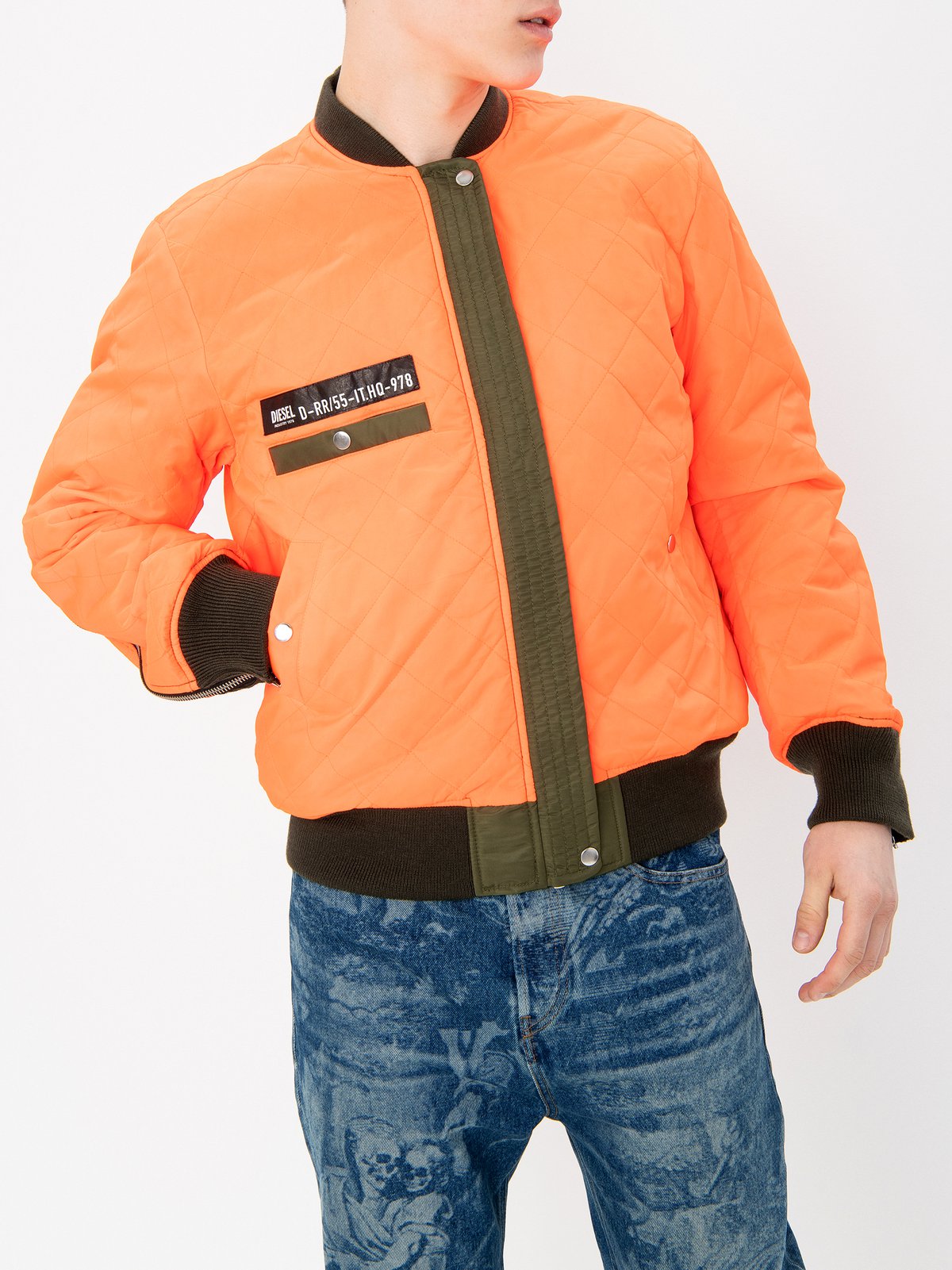 Men s jacket orange Diesel Soulz.ee