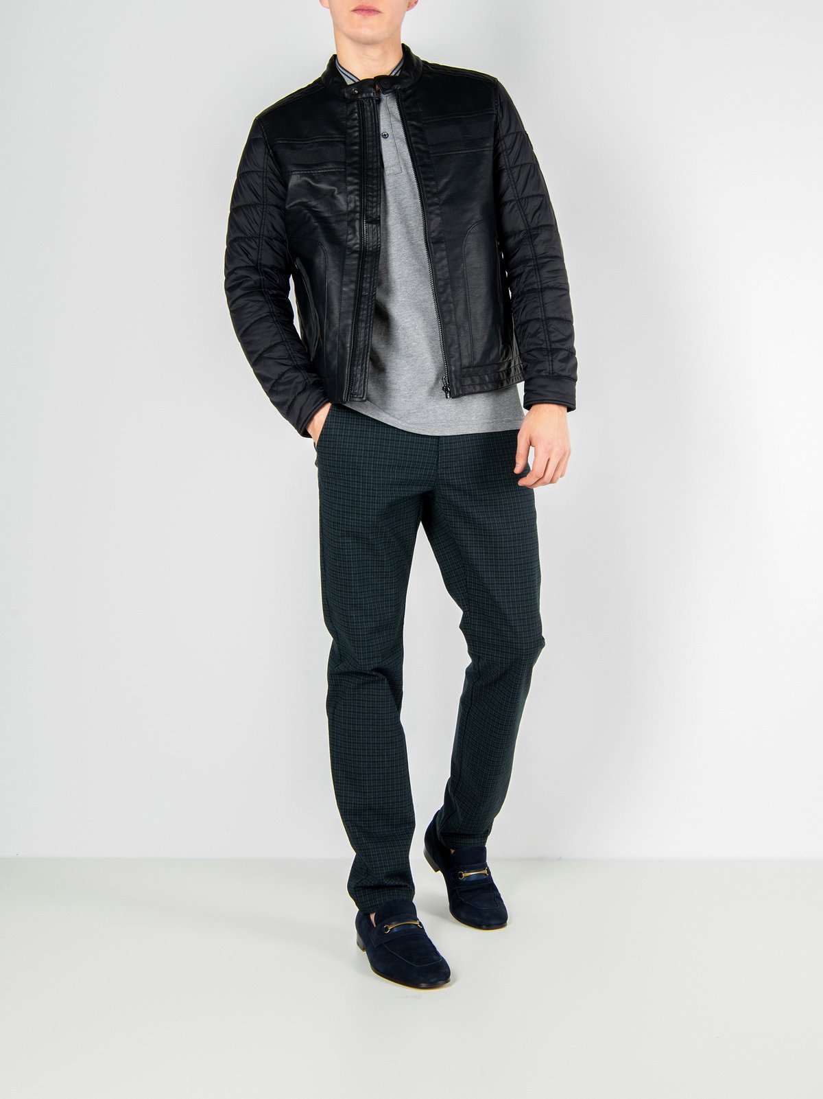 s oliver leather jacket