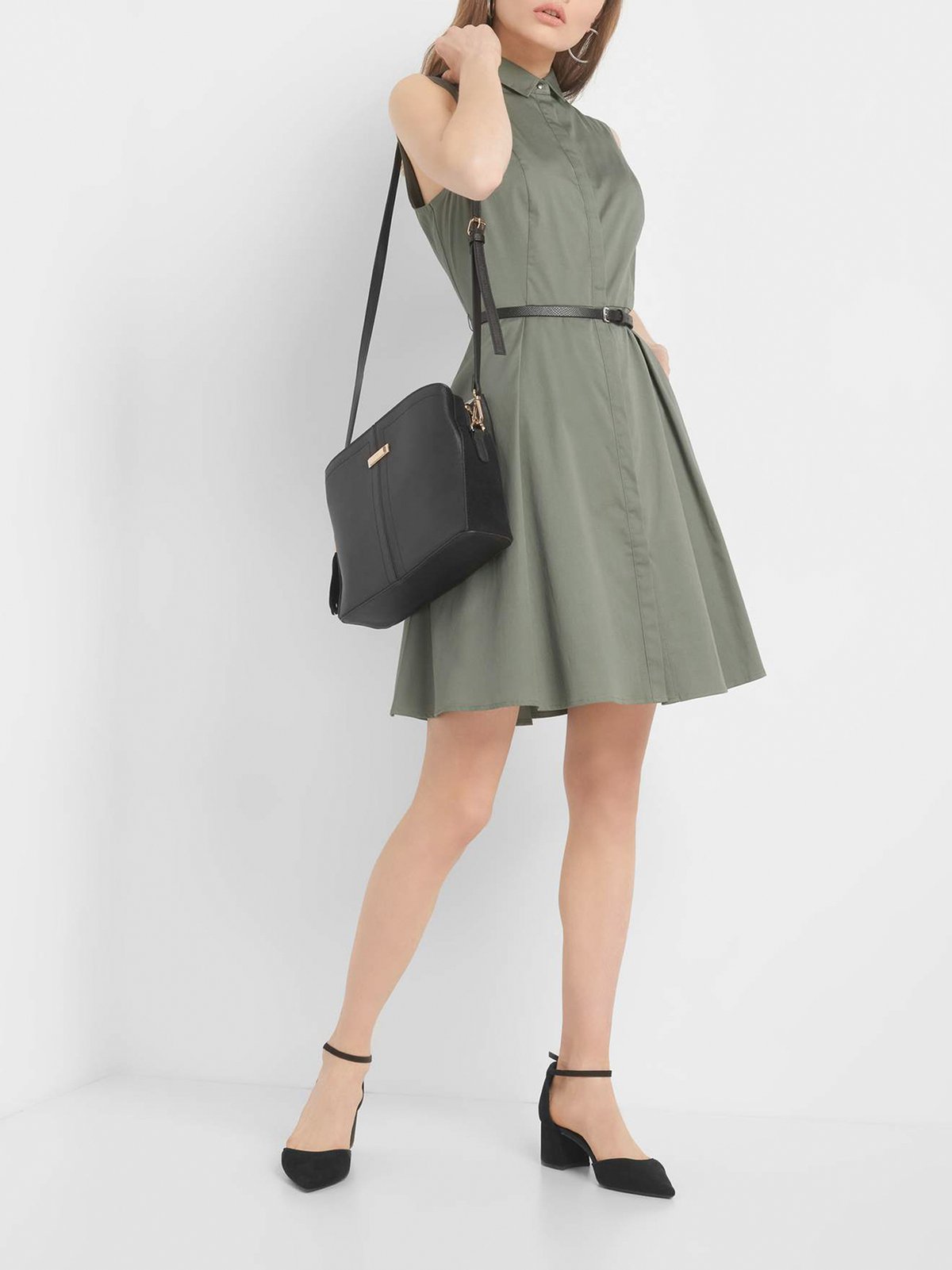 Women s dress green Orsay Soulz.lt
