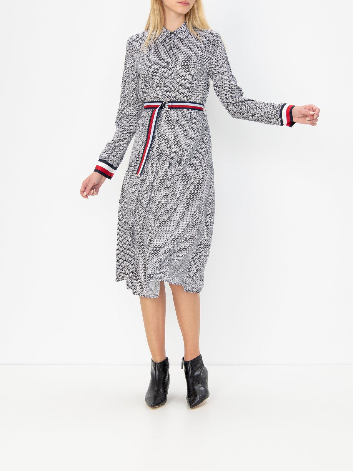 Tommy Hilfiger Women's Adaptive Striped Dress India | Ubuy