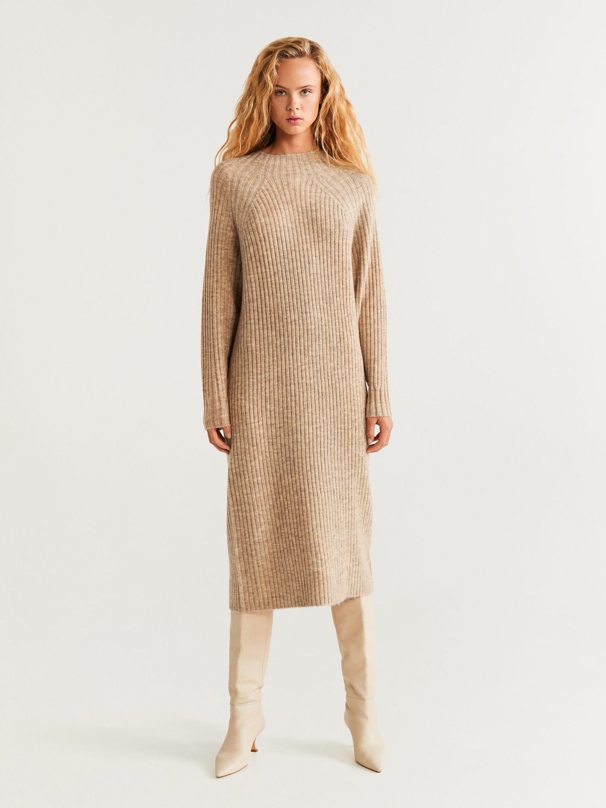 Mango hotsell wool dress