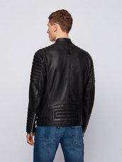 boss jakoby leather jacket