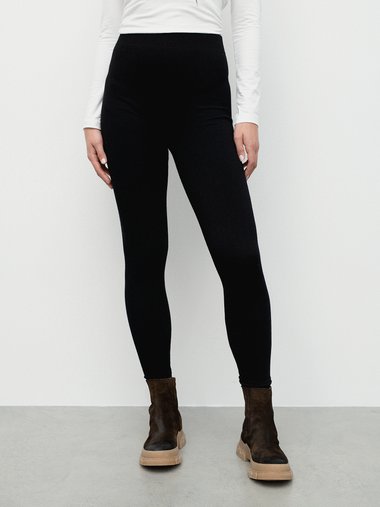 Max Mara Weekend - Black leggings with logo PALUDE - buy with Czech  Republic delivery at Symbol