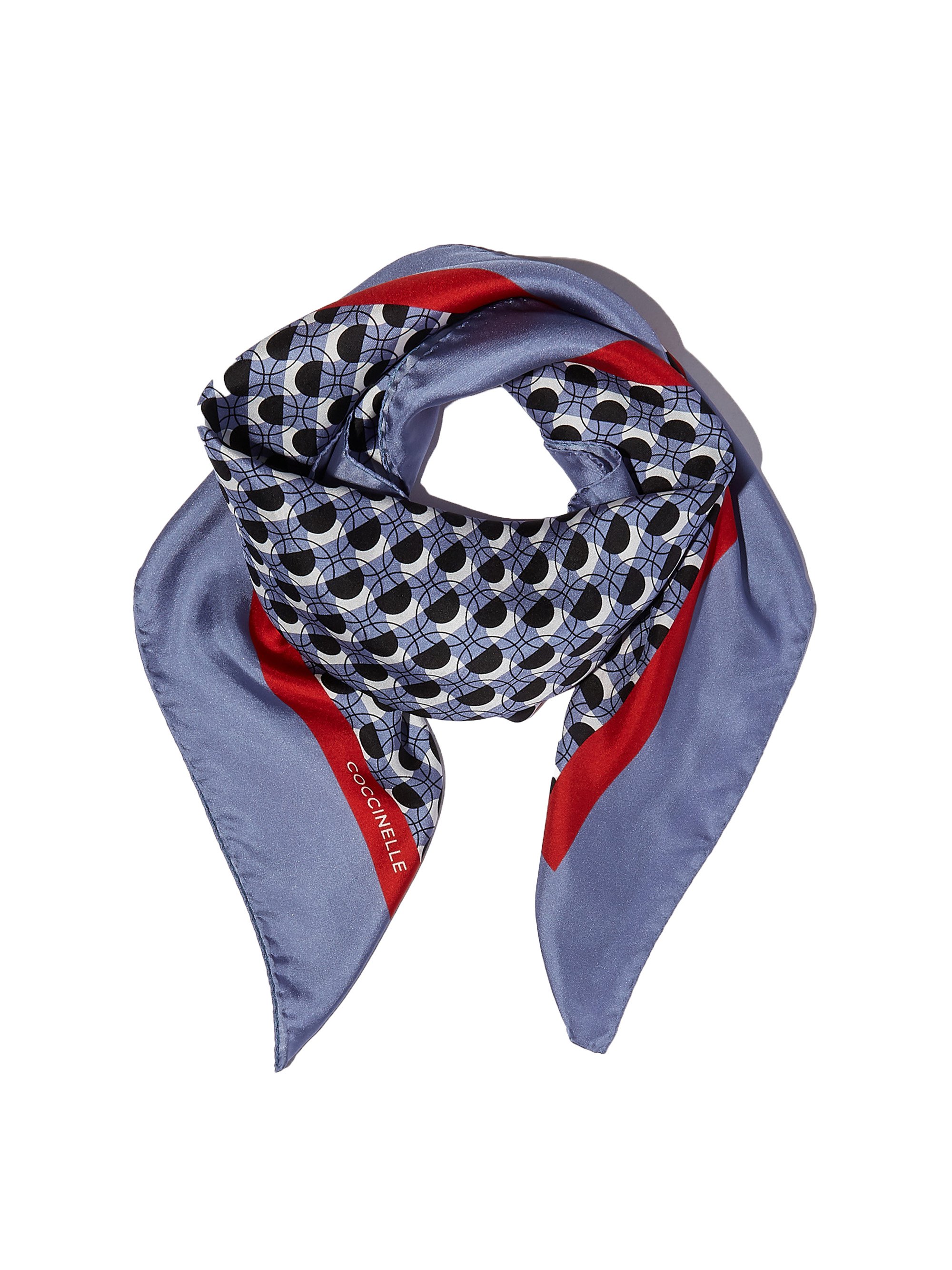 Women s scarf blue Coccinelle Soulz.lt