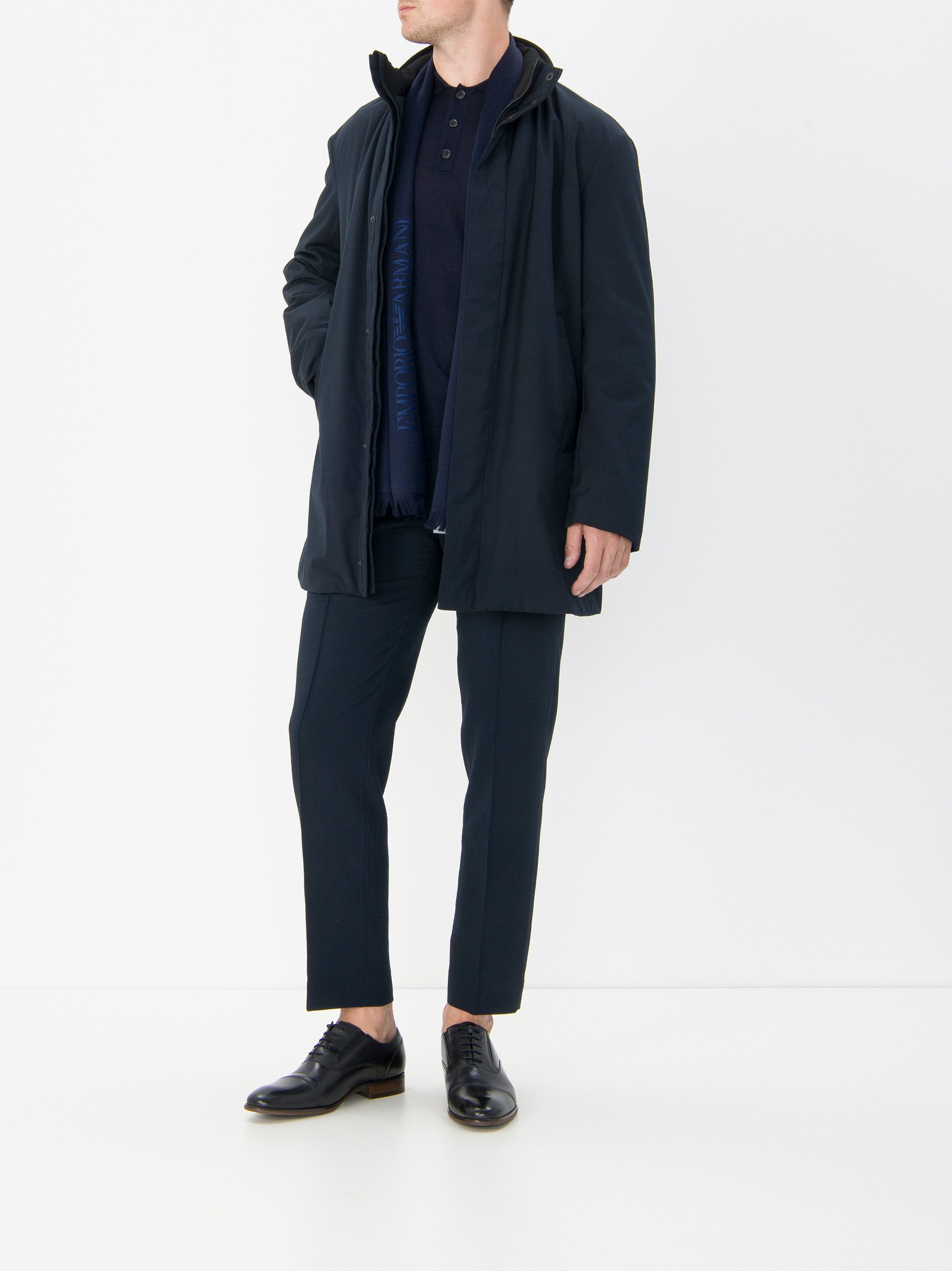 Men's jacket navy Emporio Armani | Soulz.lt