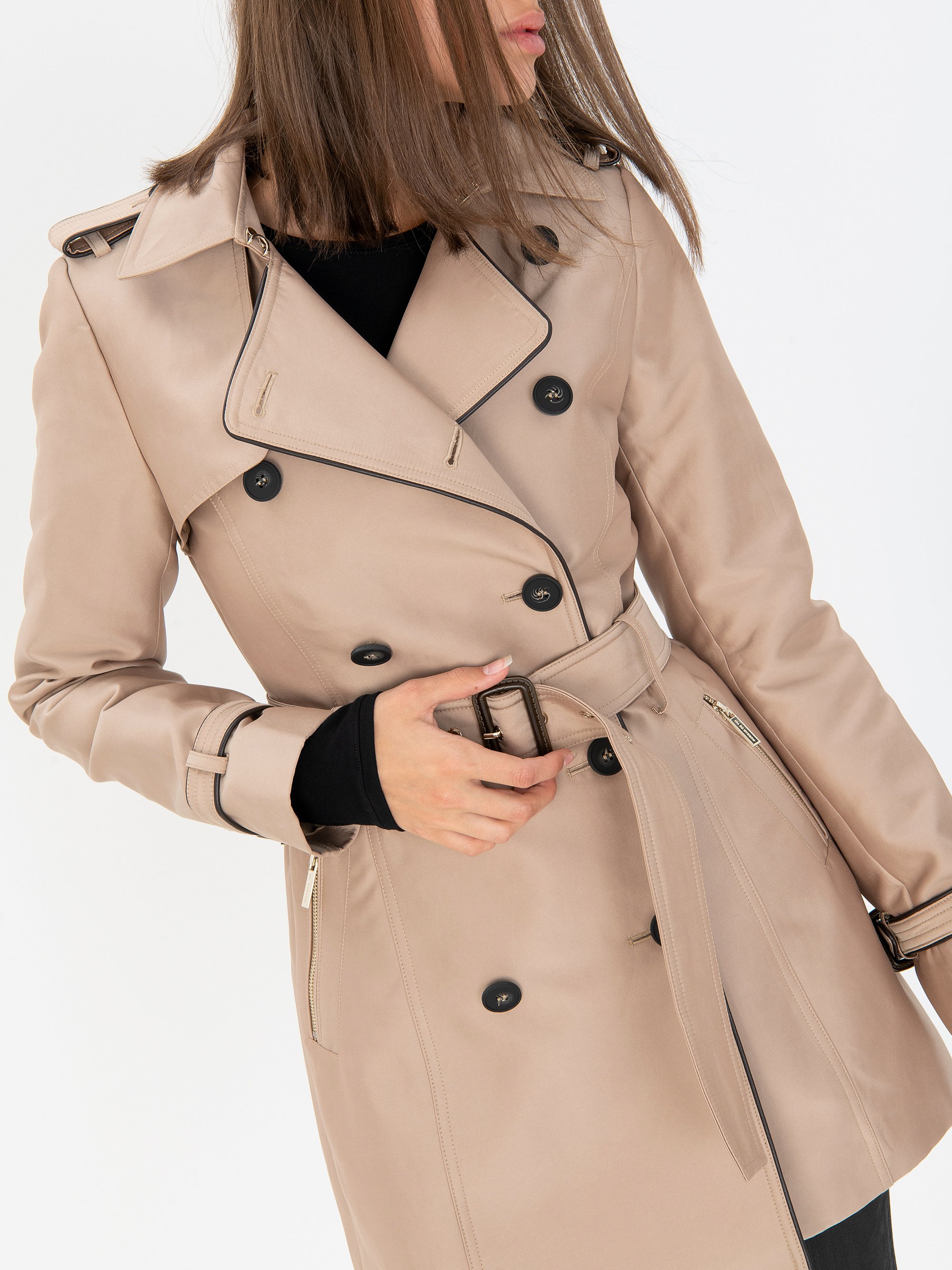 Trench beige morgan sale