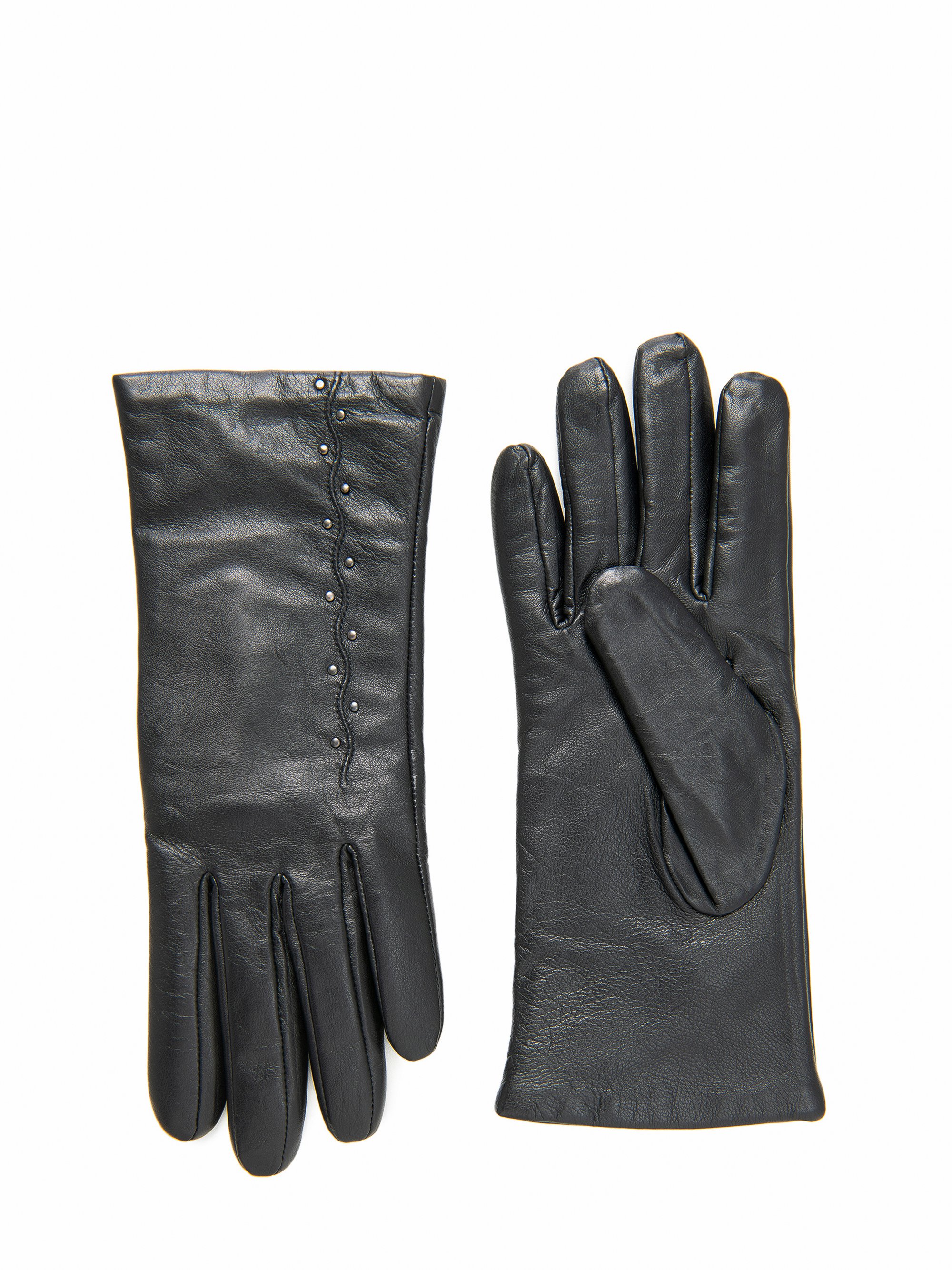 armani exchange leather gloves