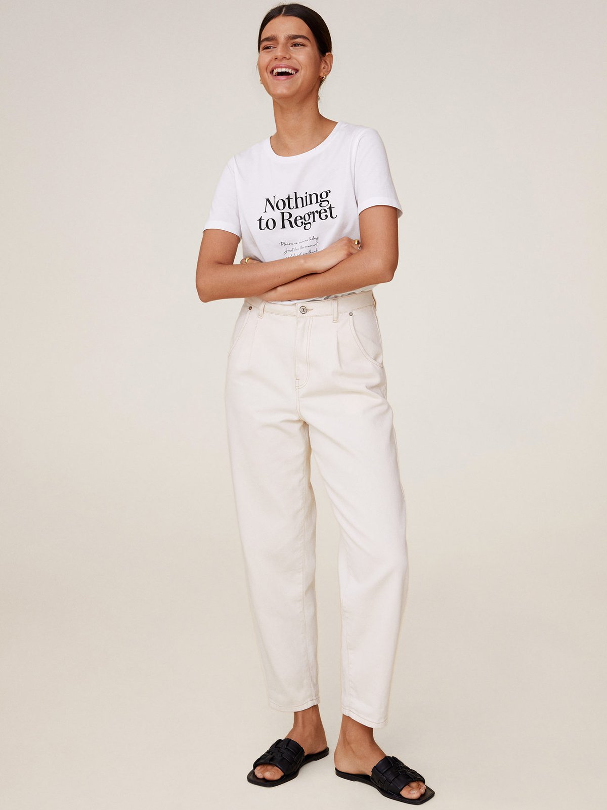 Women's t-shirt s/s MANGO | Soulz.lt