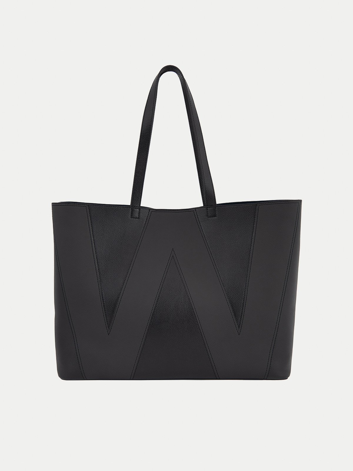 Women's leather handbag black Weekend Max Mara | Soulz.lt
