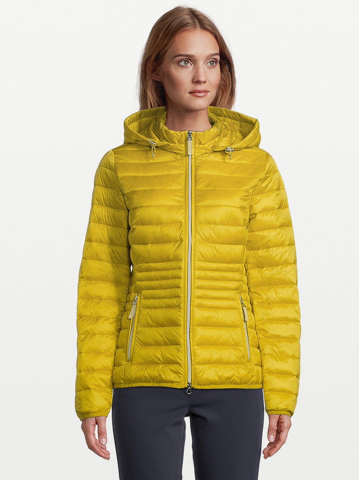 Betty Barclay Steppjacken In Gelb Parka Betty Barclay Mantel Gelb