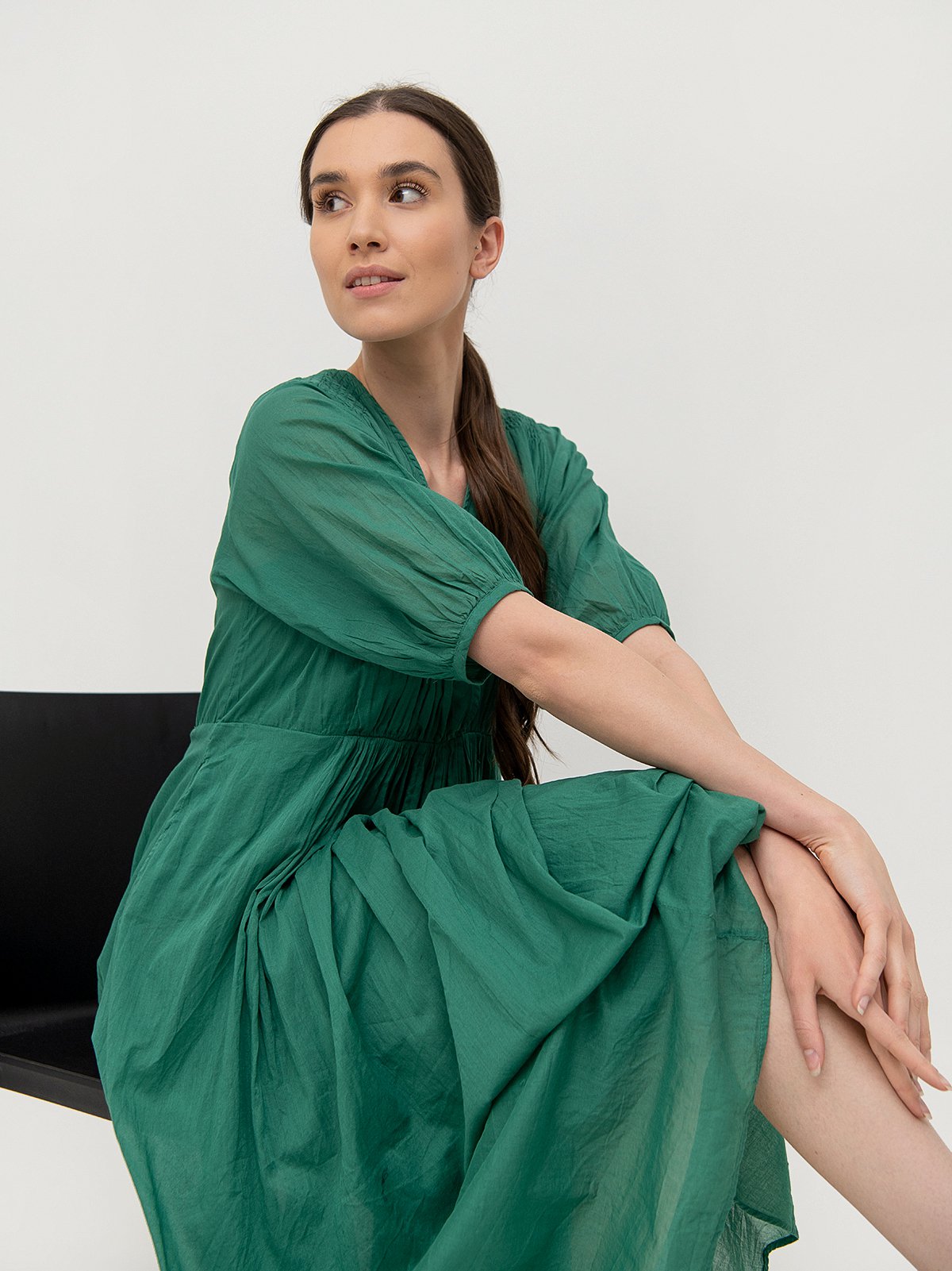 gerard darel green dress Women's ModelID: 255