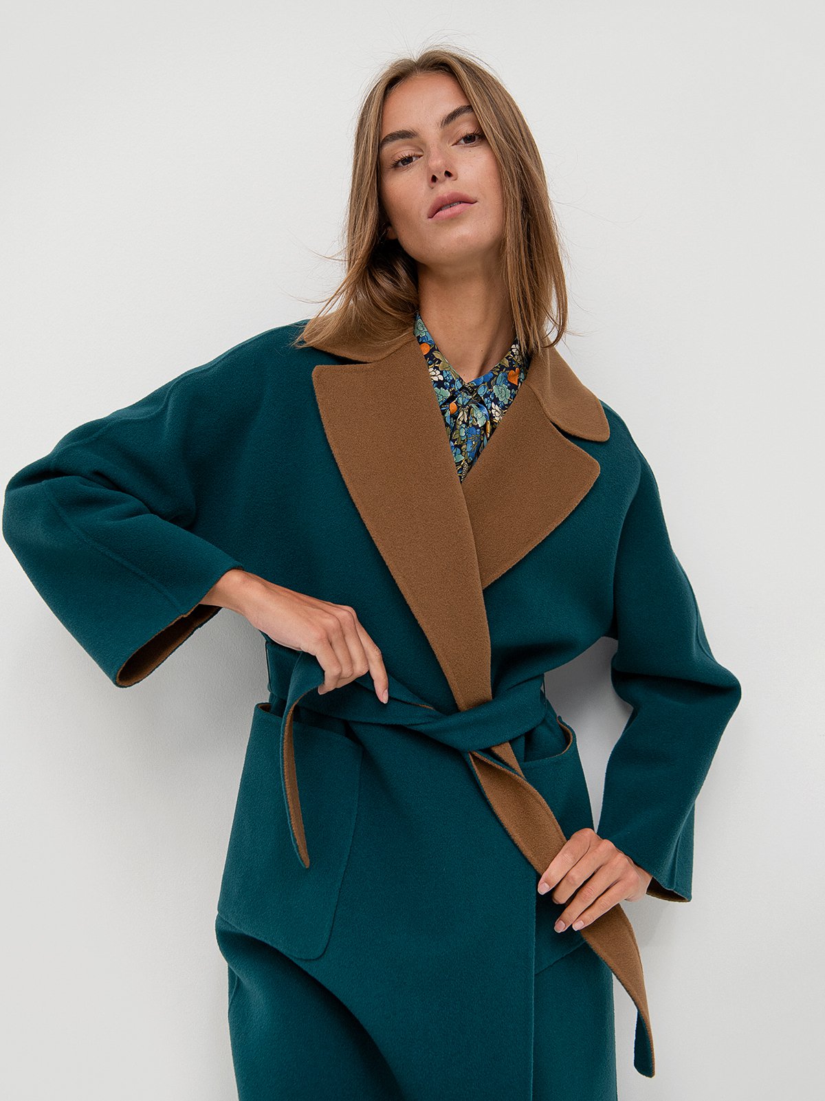 Max mara discount reversible blue coat