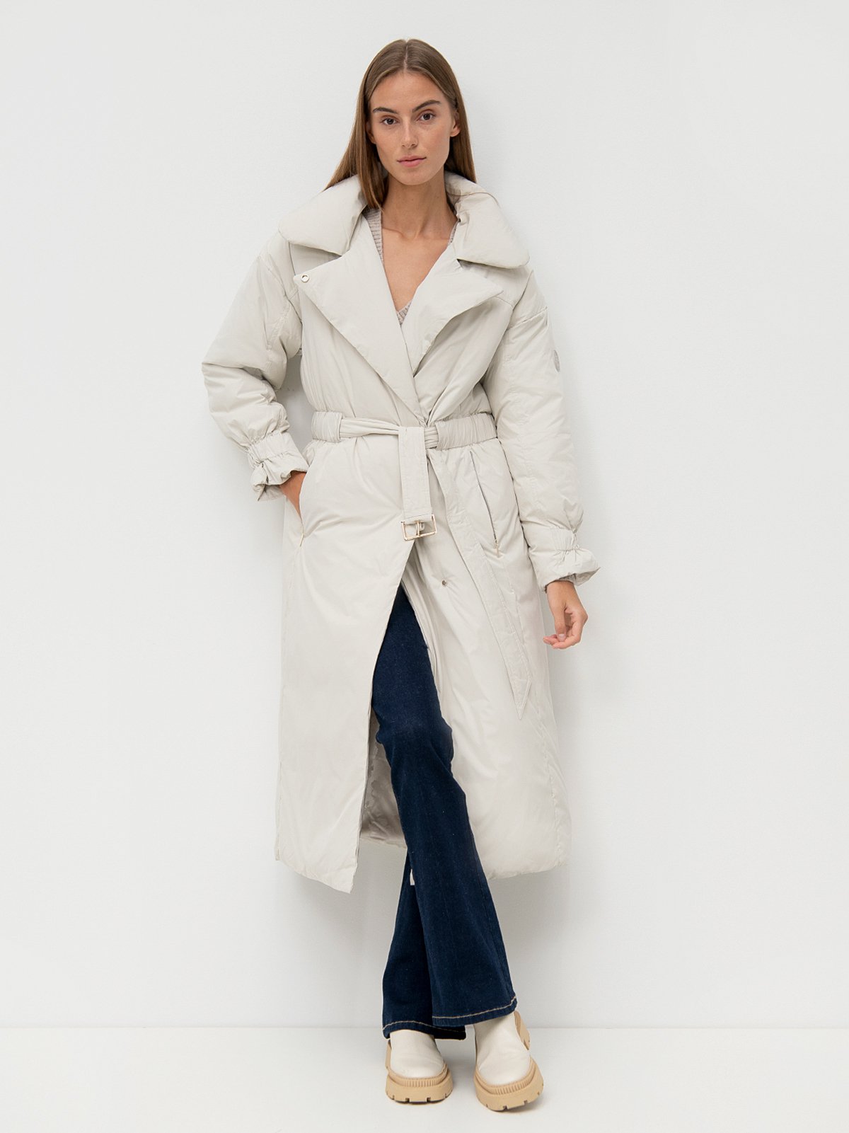 Women s down coat white Ted Baker Soulz.lt