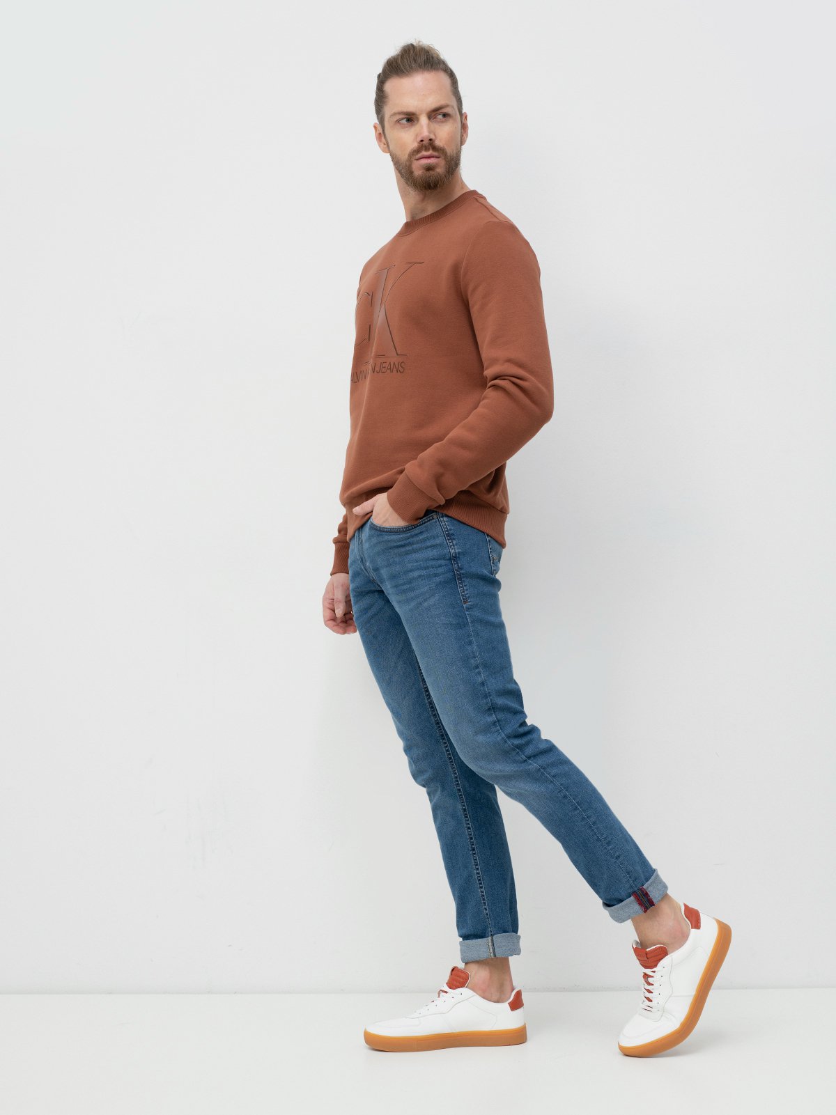 Men's pullover brown Calvin Klein Jeans