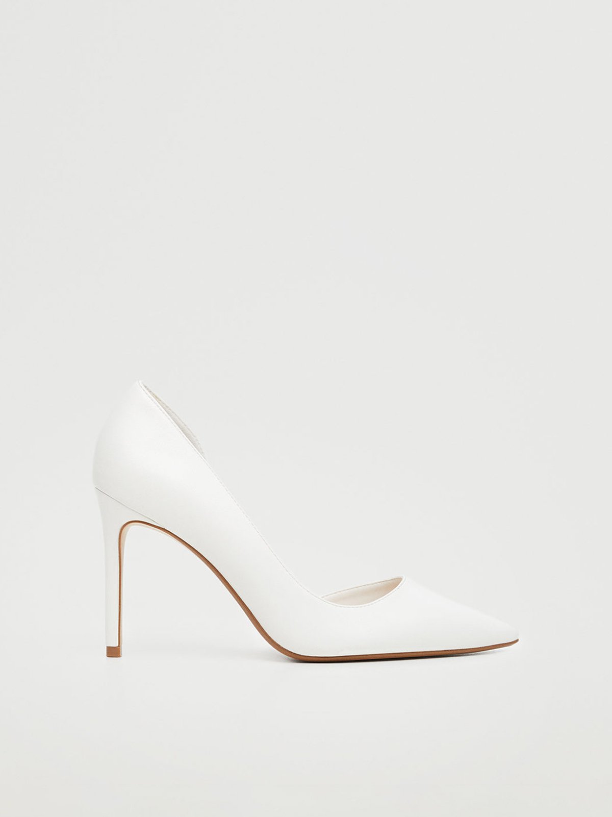 Mango white clearance heels