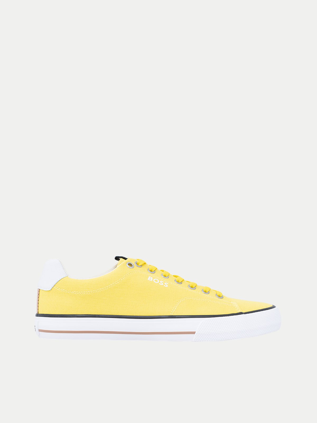 sneakers with yellow