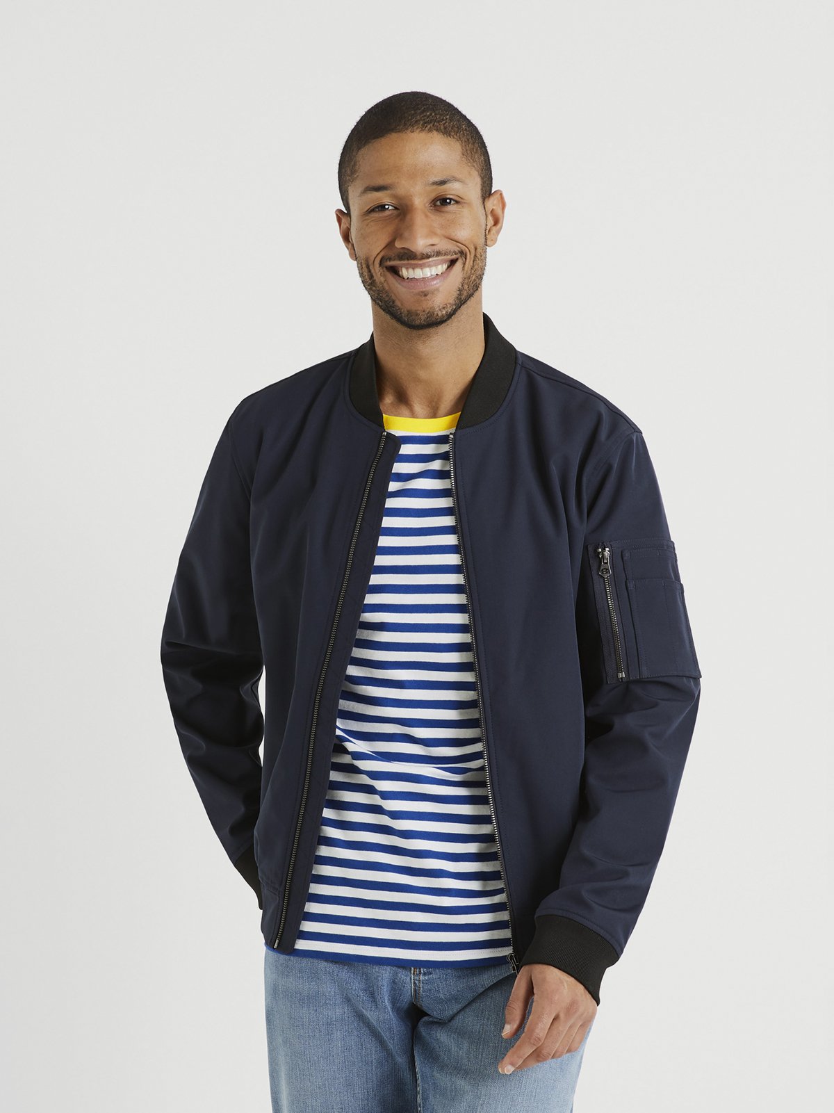 celio Jufirst Navy Solid Jacket [S] in Mumbai at best price by Celio Store  (Infiniti Mall) - Justdial