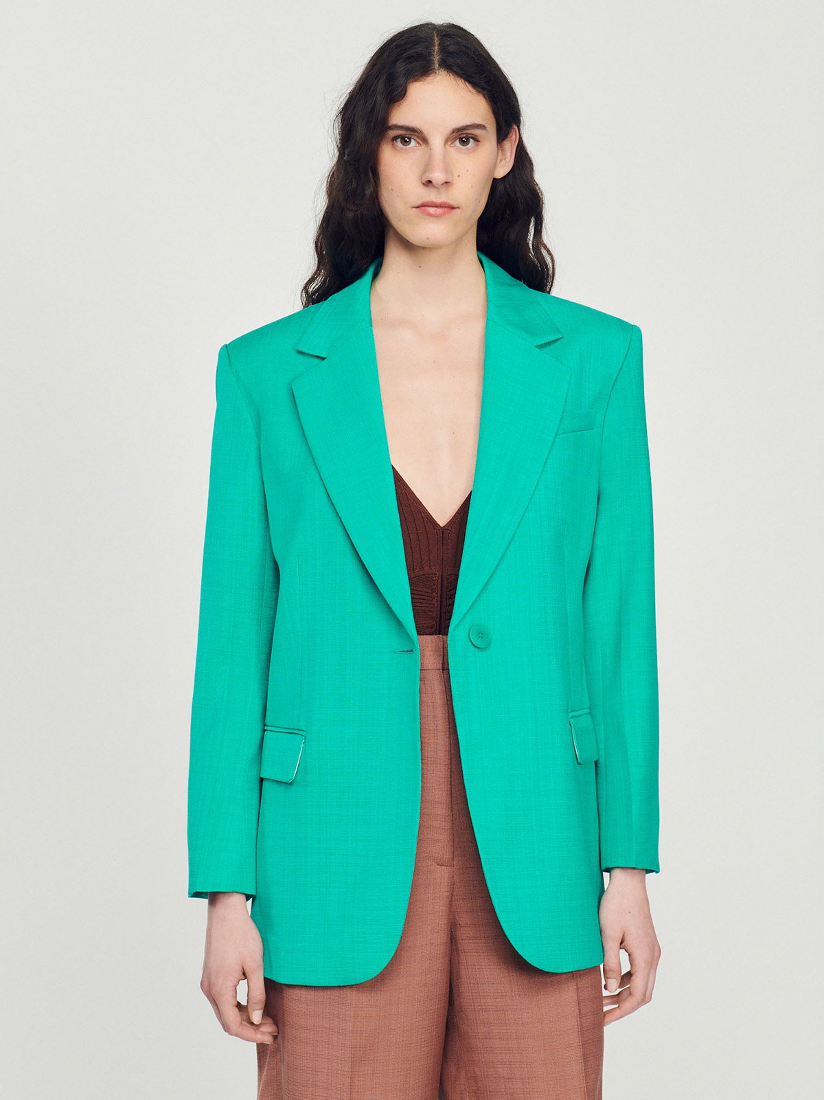 Turquoise hotsell blazer womens