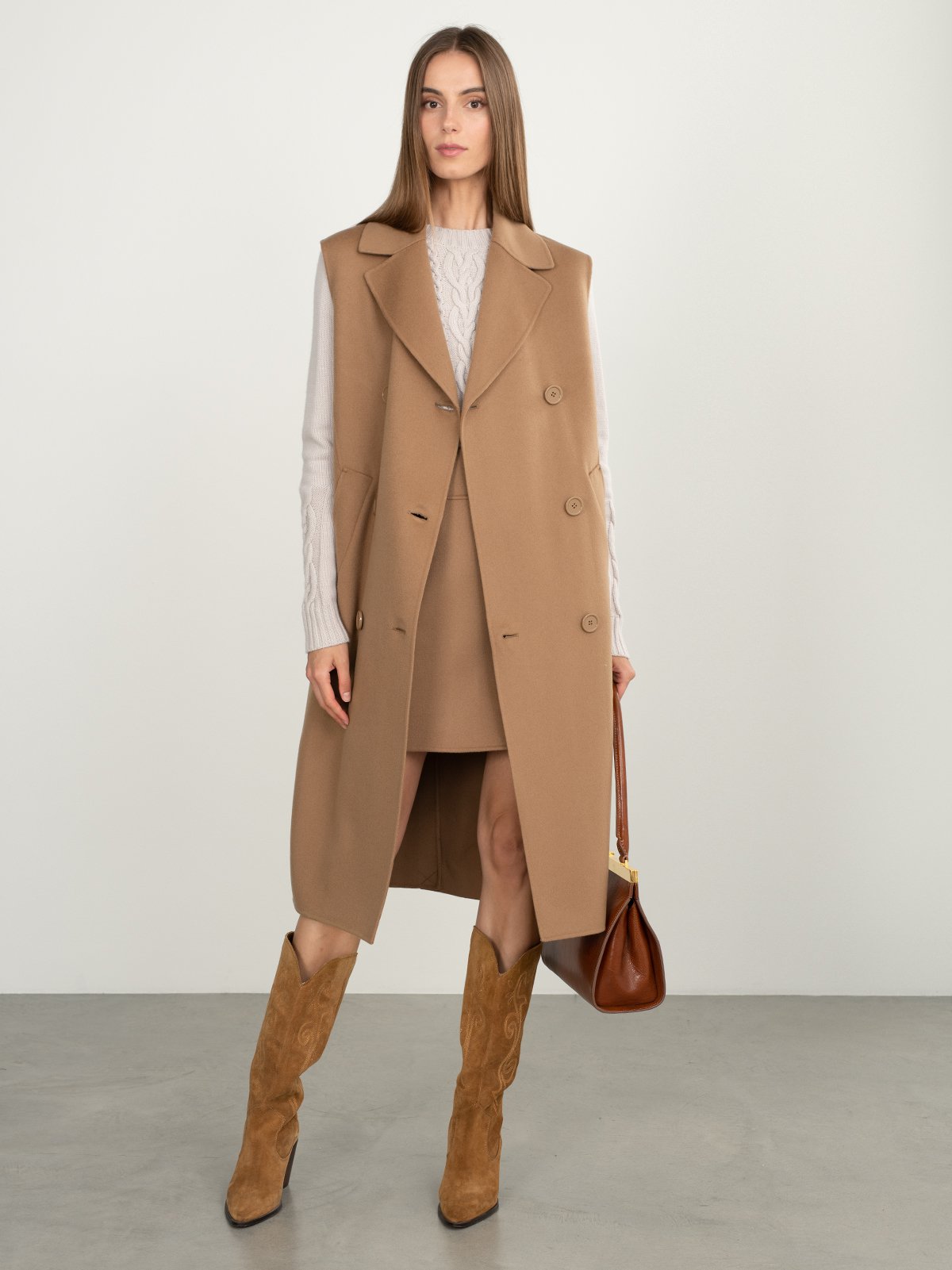 Max mara vest coat sale