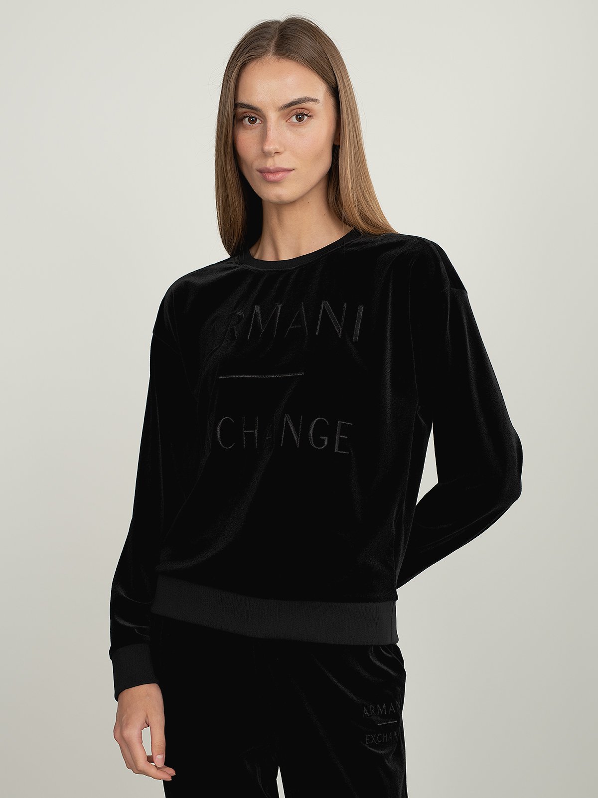 Women s pullover black Armani Exchange Soulz.lv