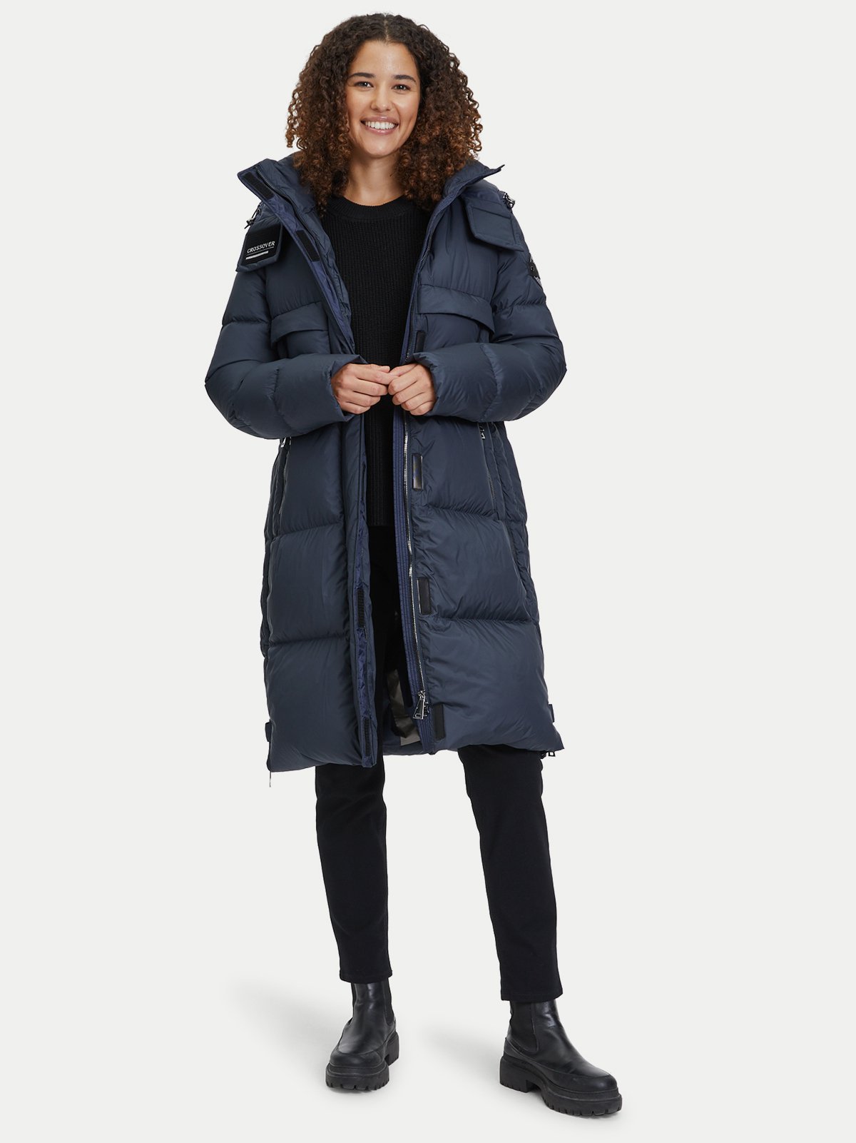 Betty barclay crossover down parka hotsell