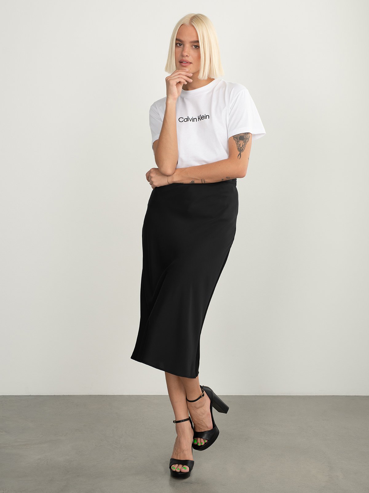 Women's skirt black Calvin Klein