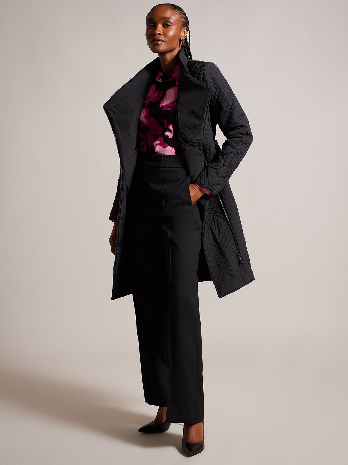 Womens black sale ted baker coat