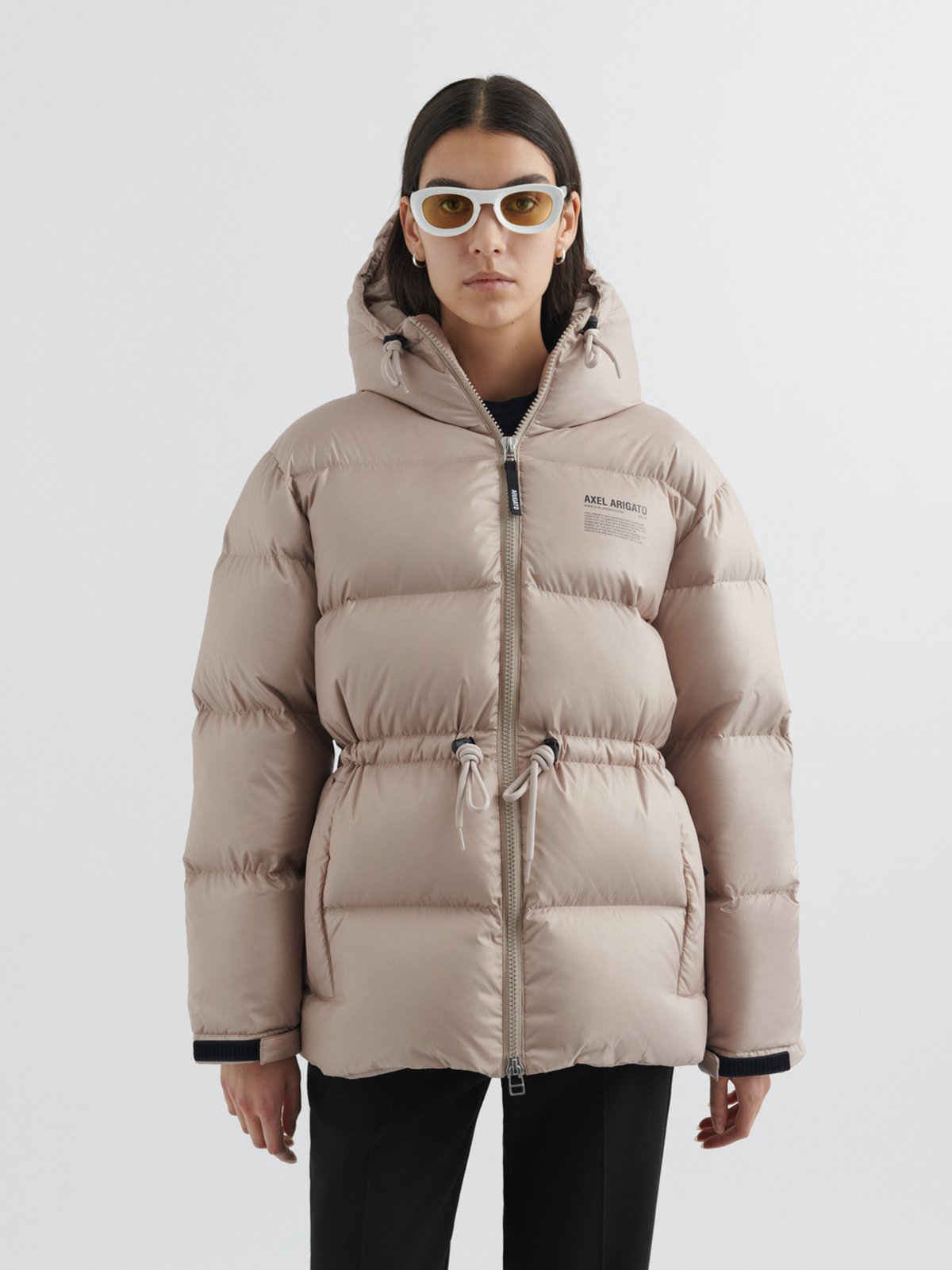 Women s down jacket beige Axel Arigato Soulz.ee