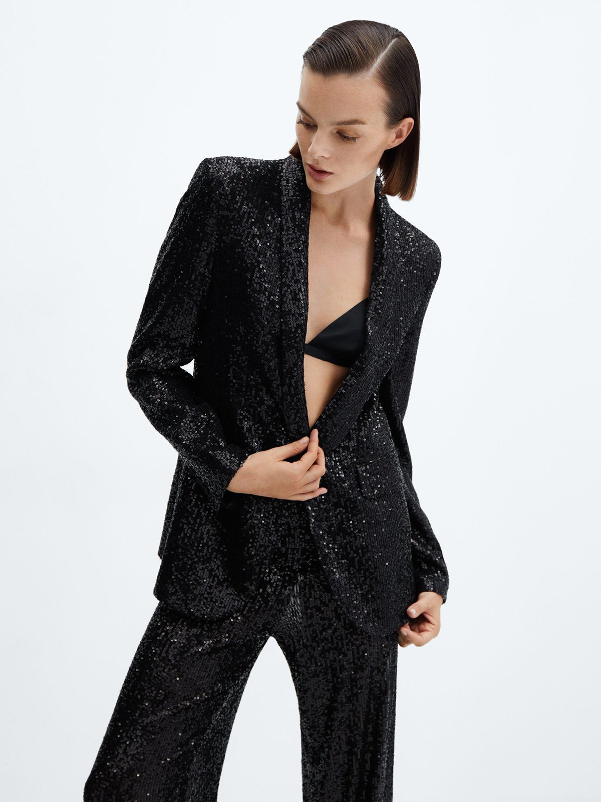 Mango robe outlet blazer