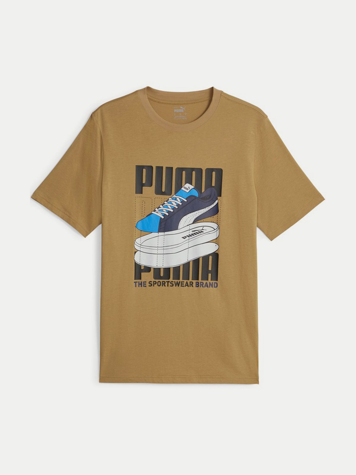 Brown hotsell puma shirt