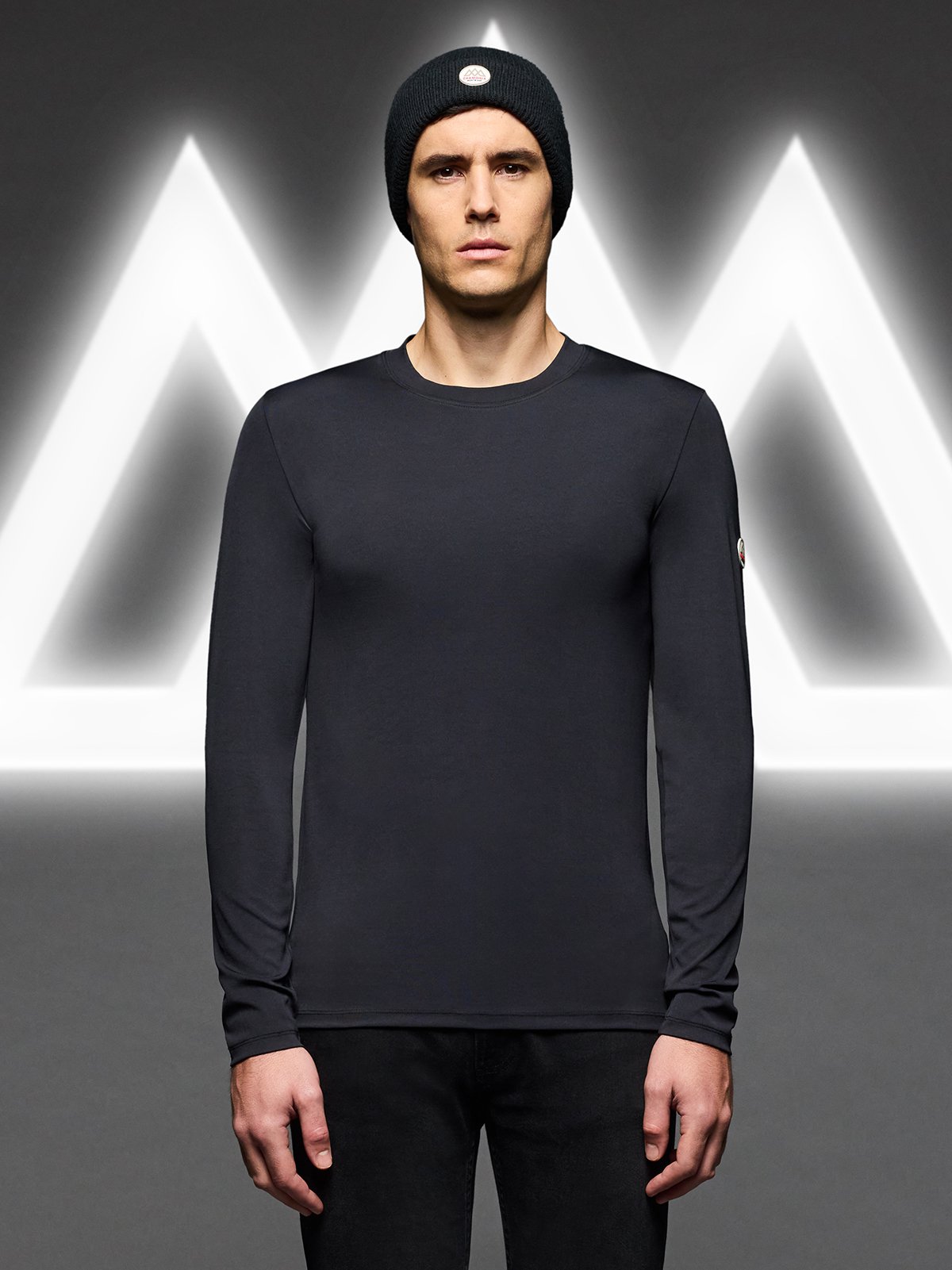 Men's t-shirt l/s black CELIO