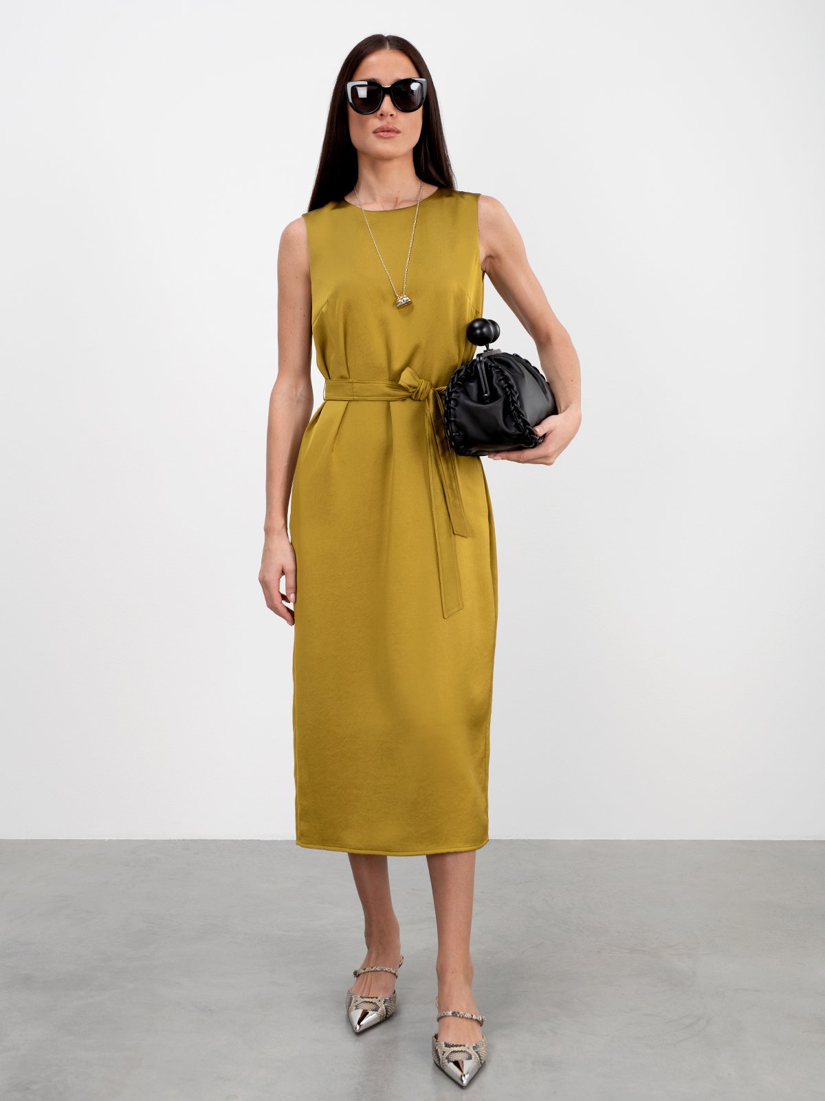 ワンピース WEEKEND MAX MARA Woman Dress Yellow 2352210931600 Women's dress light green Weekend Max Mara | Soulz.lt