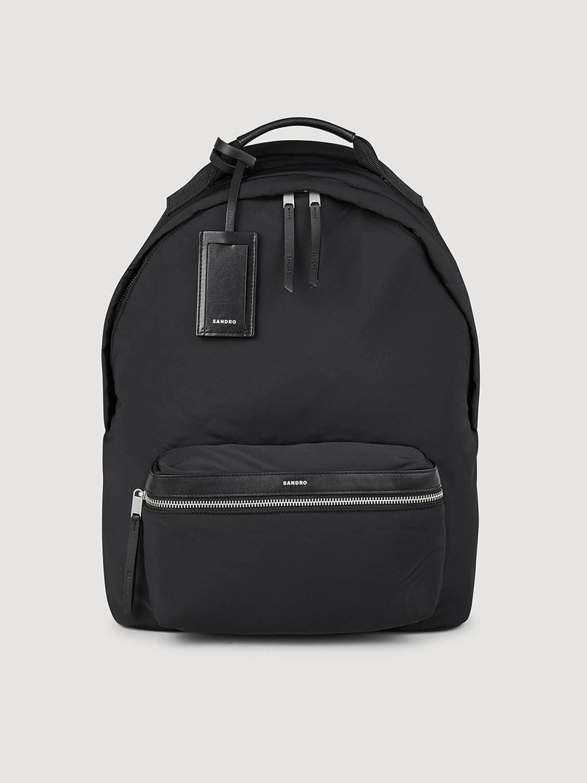 Men's backpack black Sandro | Soulz.lt